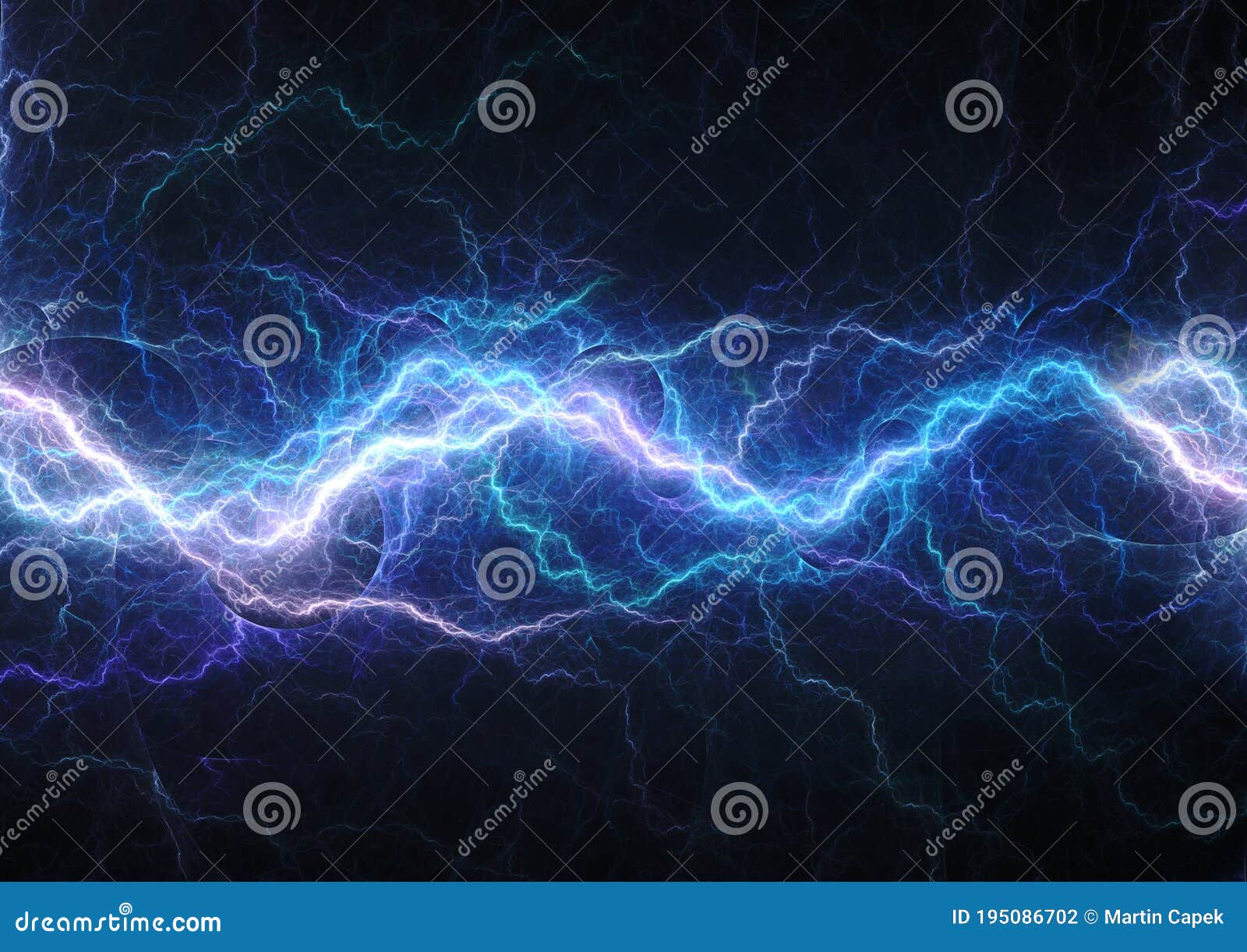 lightning, abstract electrical background