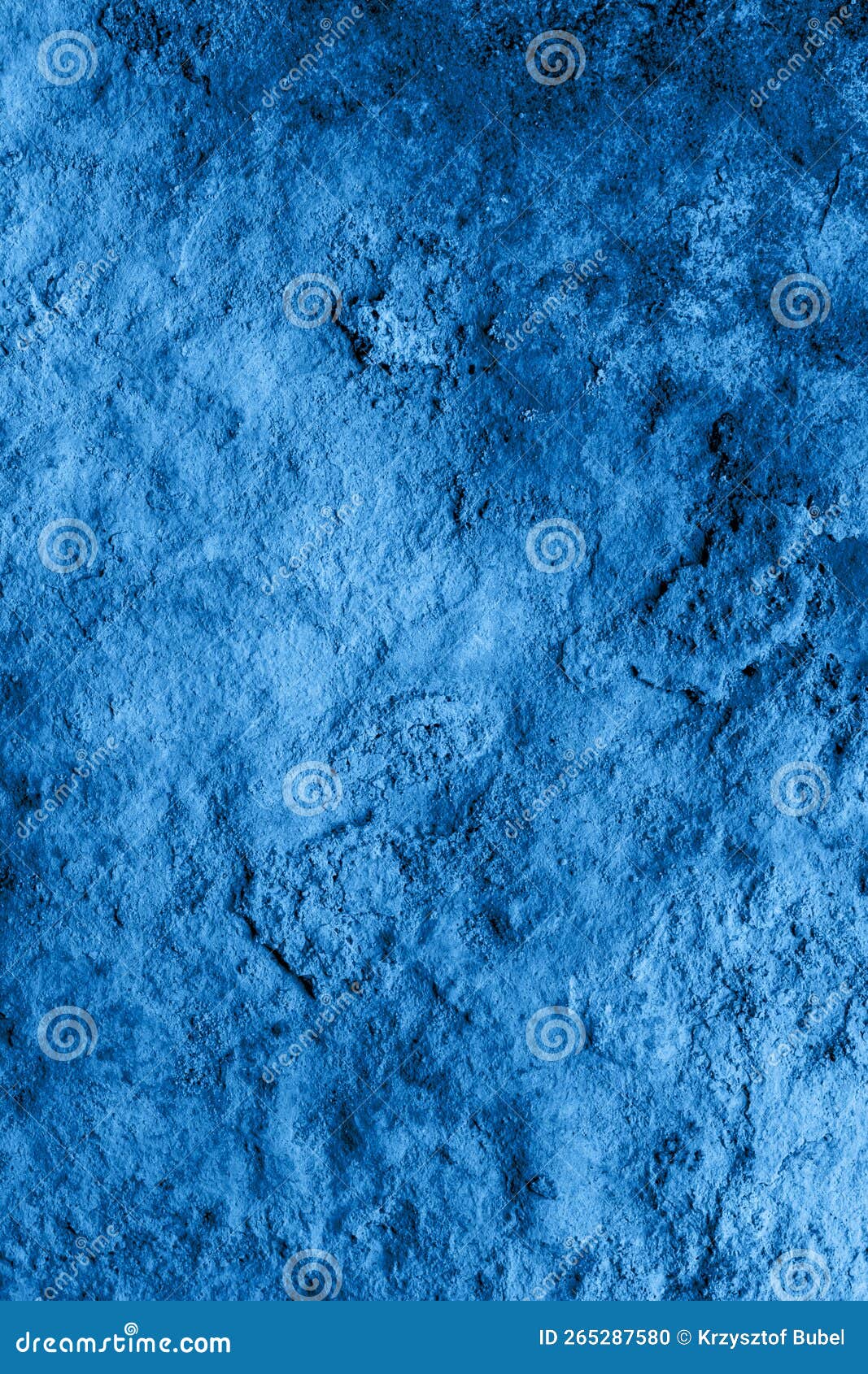 Blue Limestone Rock with Visible Details. Background or Texture Stock