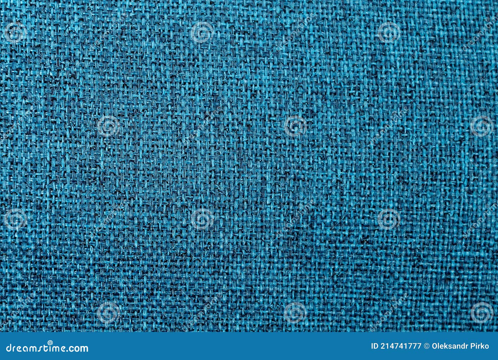 Big Blue linen seamless texture in close-up (texture pattern for
