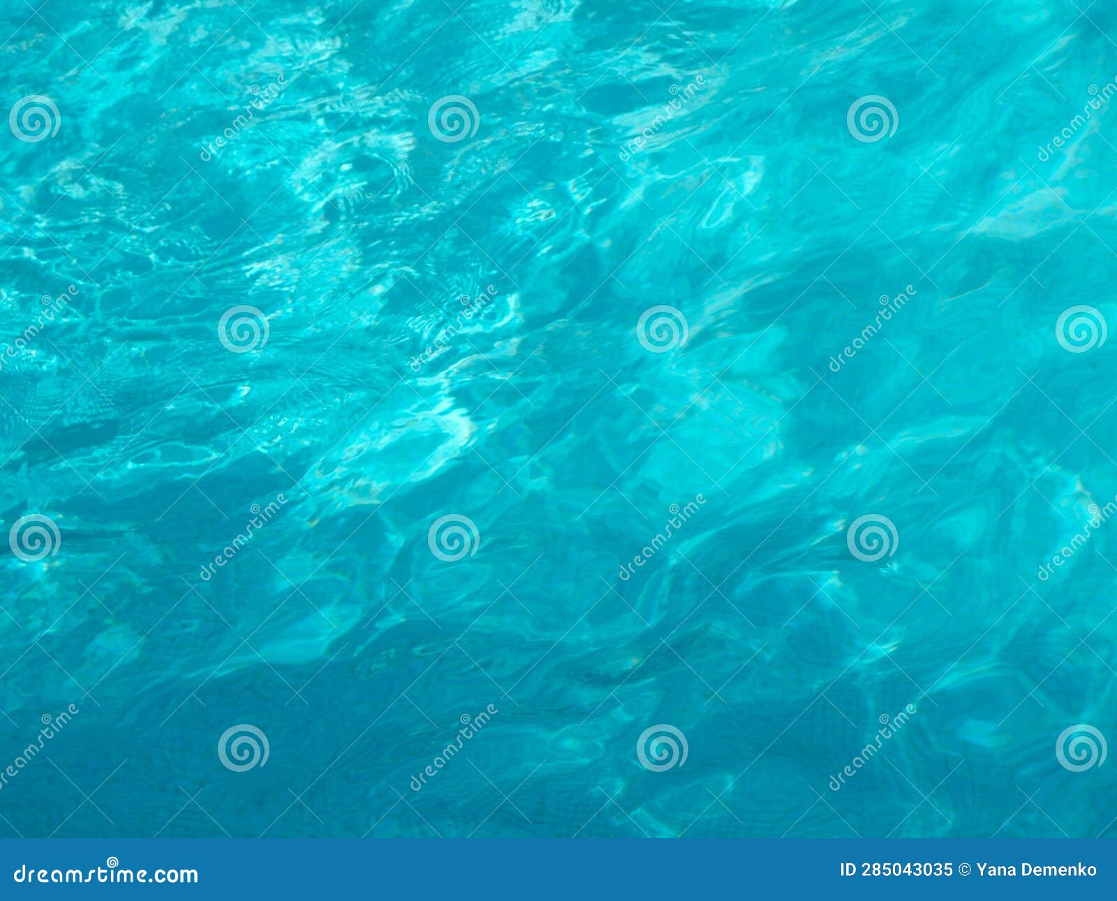 Blue Liquid Pattern Texture Abstract Background. Fresh Light Blue