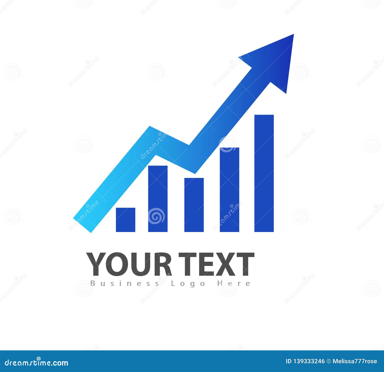 blue logo increment for increased sales and improved system security.