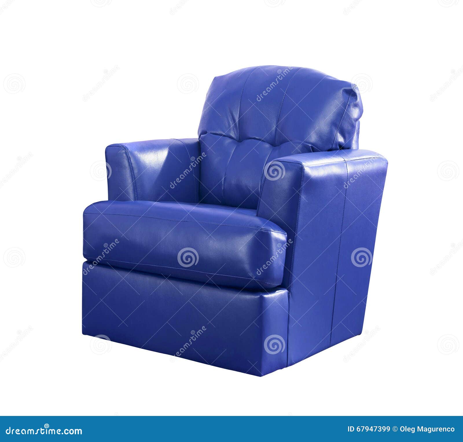 Blue luxury armchair stock image. Image of modern, luxury 67947399