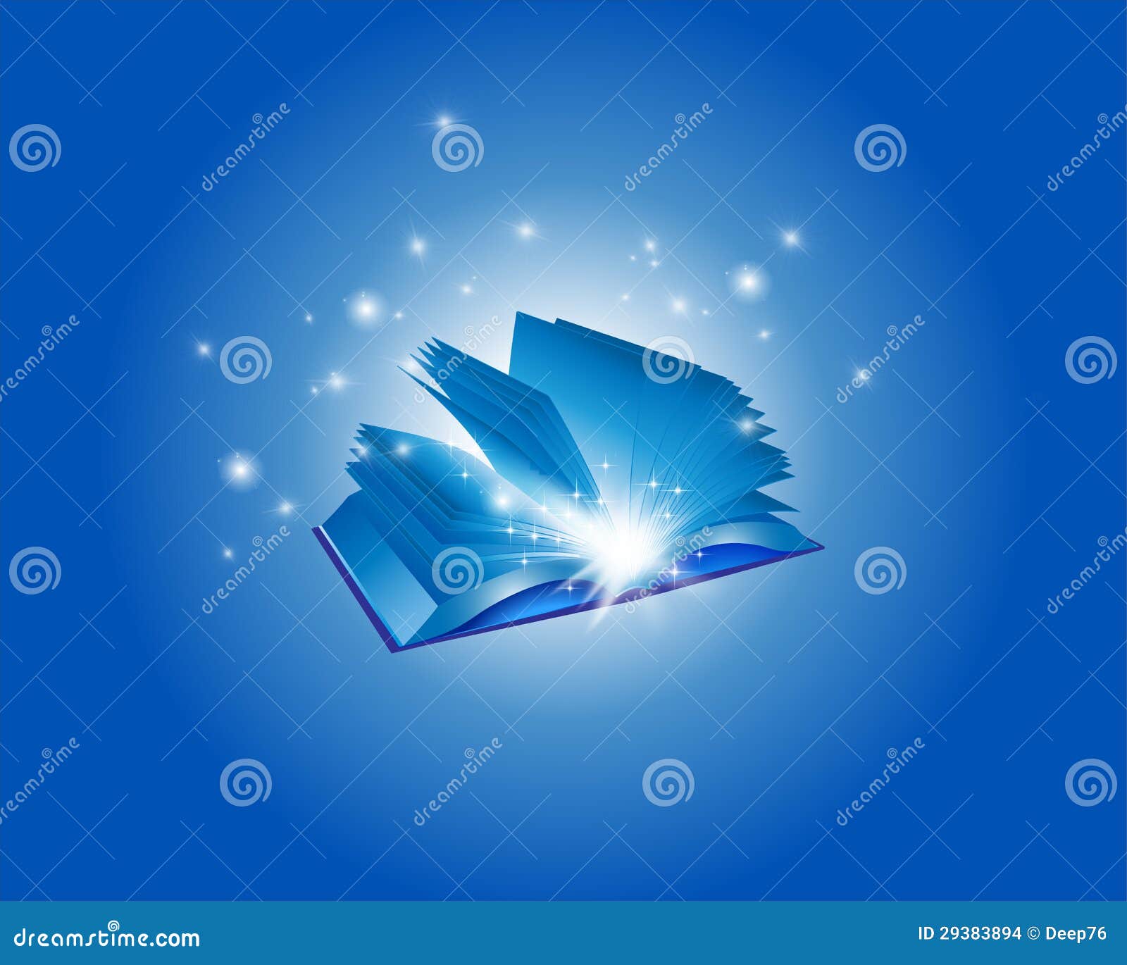 Royalty Free Stock Download Blue Magic Book Backround stock vector Illustration of abstract