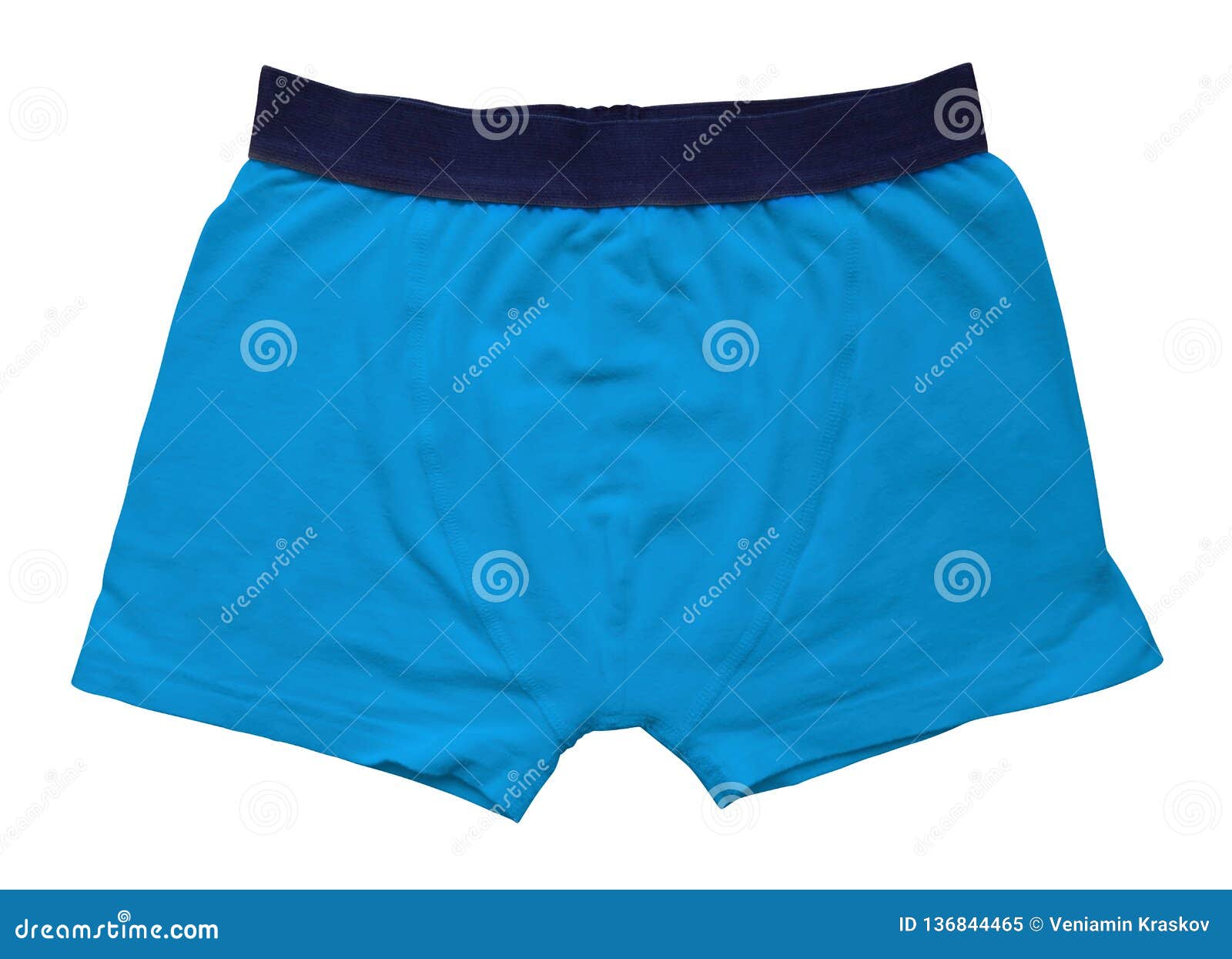 Male Underwear Isolated - Blue Stock Image - Image of shorts, isolated ...