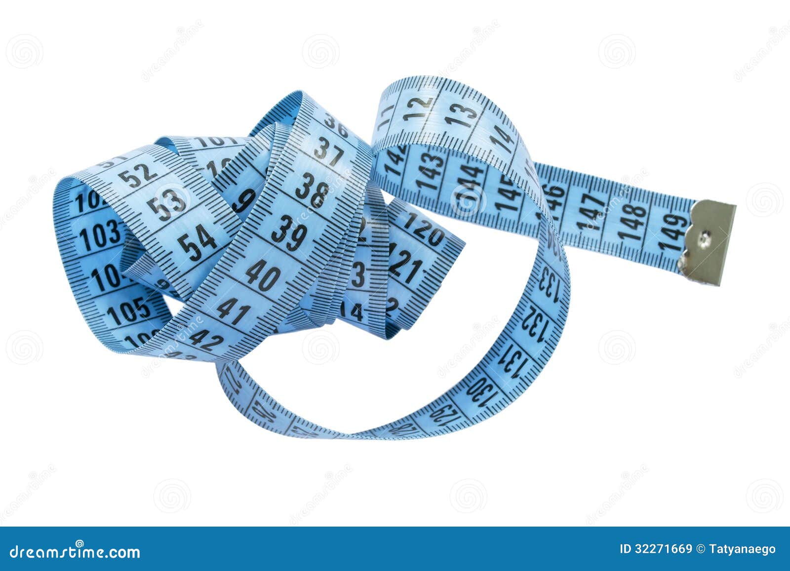 Blue measuring tape stock image. Image of size, volume 32271669