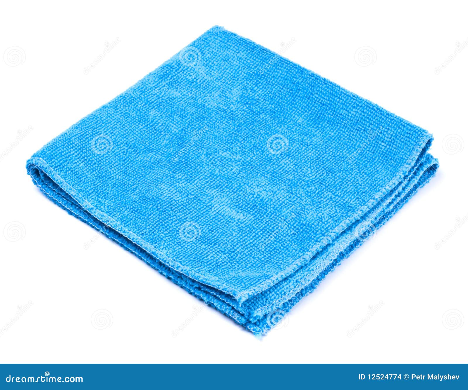 Blue microfiber duster stock photo. Image of material 12524774