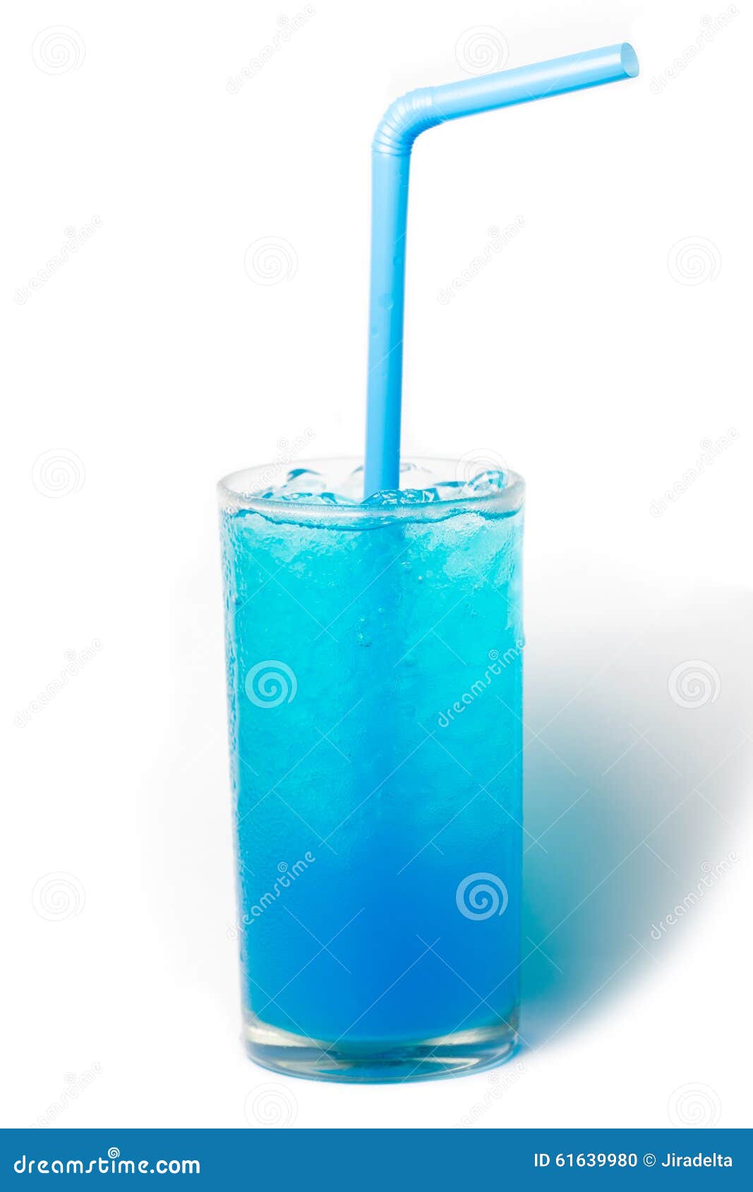 Blue Mint Soda in Glass stock photo. Image of mint, drink 61639980