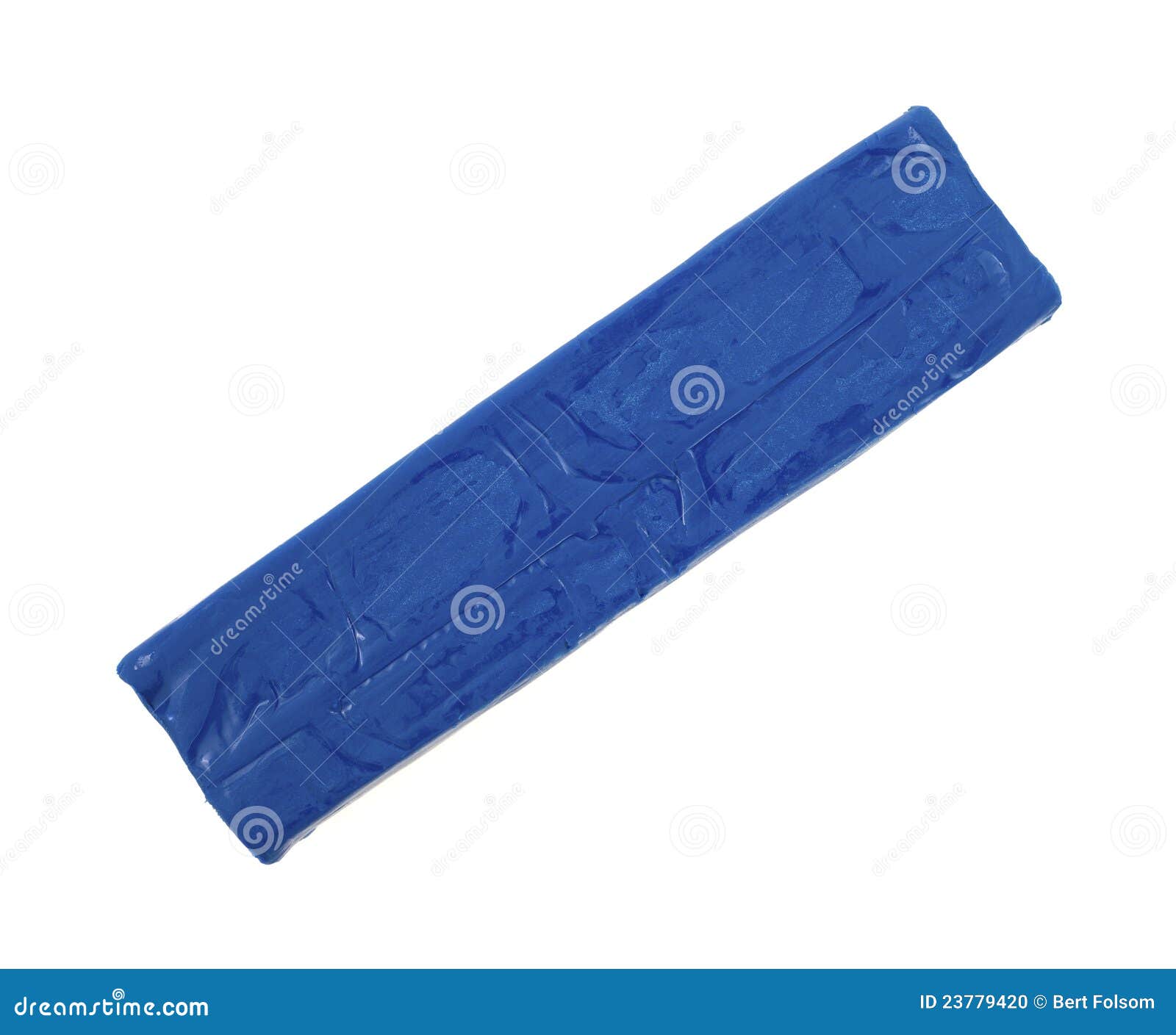 Blue modeling clay stock photo. Image of white, background - 23779420