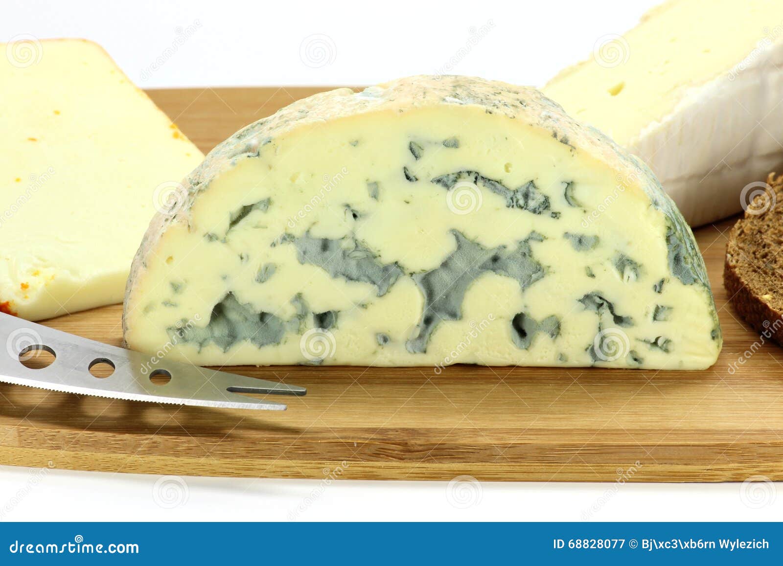 Blue mold cheese stock image. Image of milk, auvergne 68828077