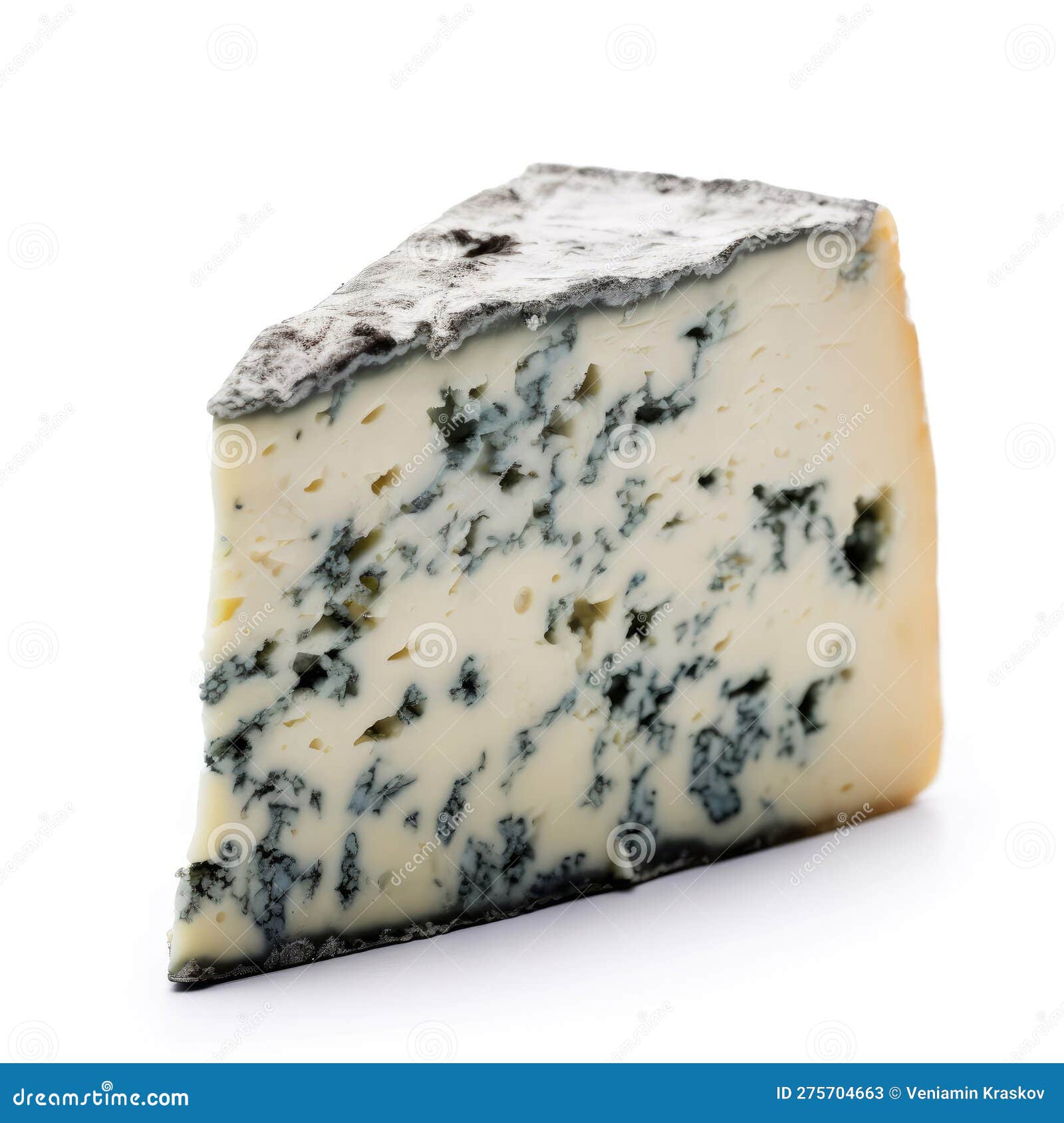 Blue mold cheese stock illustration. Illustration of isolated 275704663