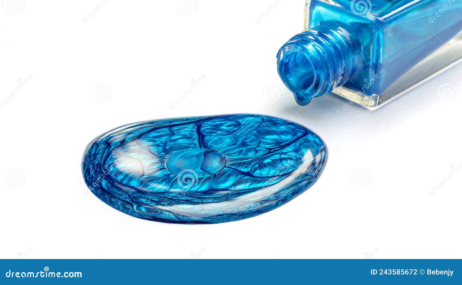 8. Metallic blue nail polish - wide 7