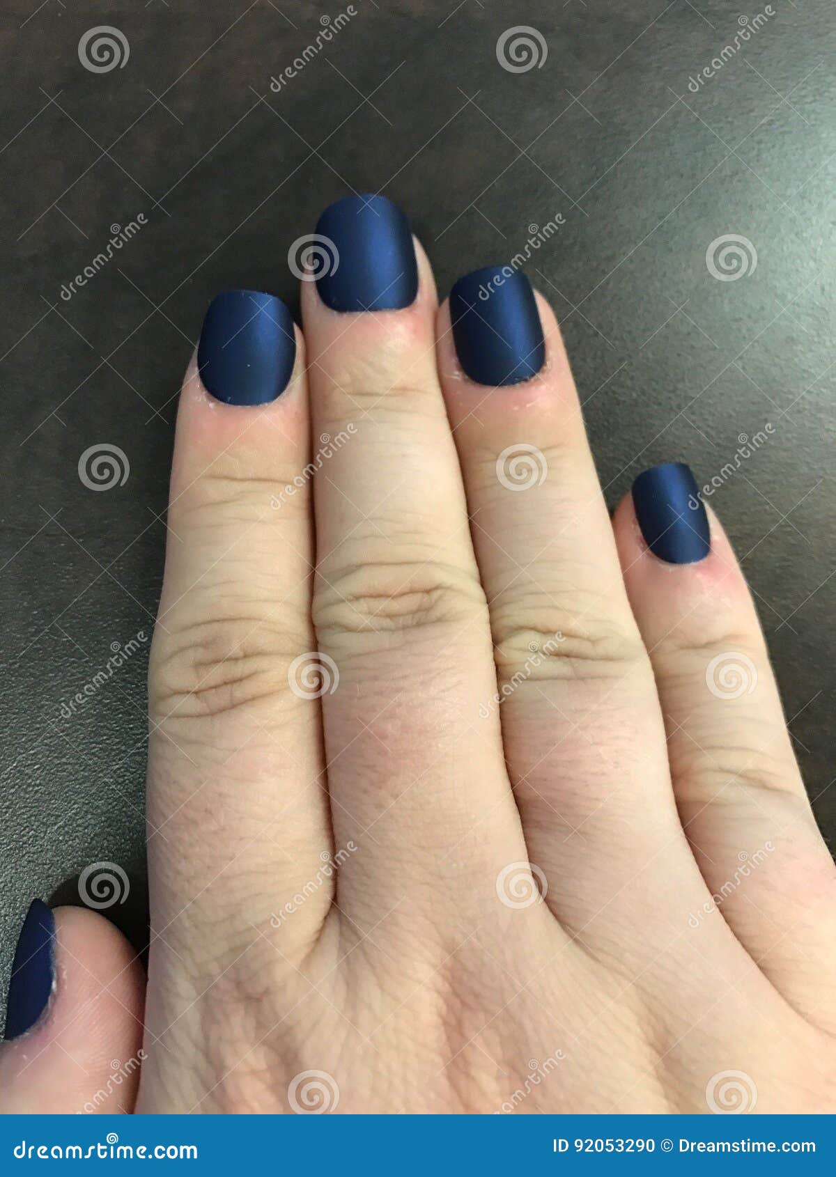Creative Design Nail 2023 | Blue acrylic nails, Blue nails, Dark blue nails