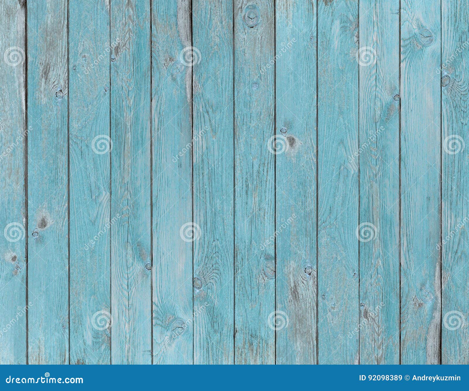 blue old wood planks texture or background