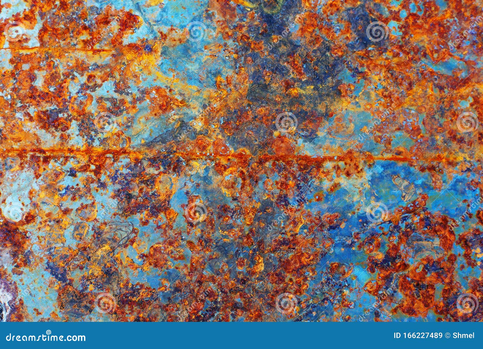Blue Orange Dust and Grange Texture Background for You Design Stock