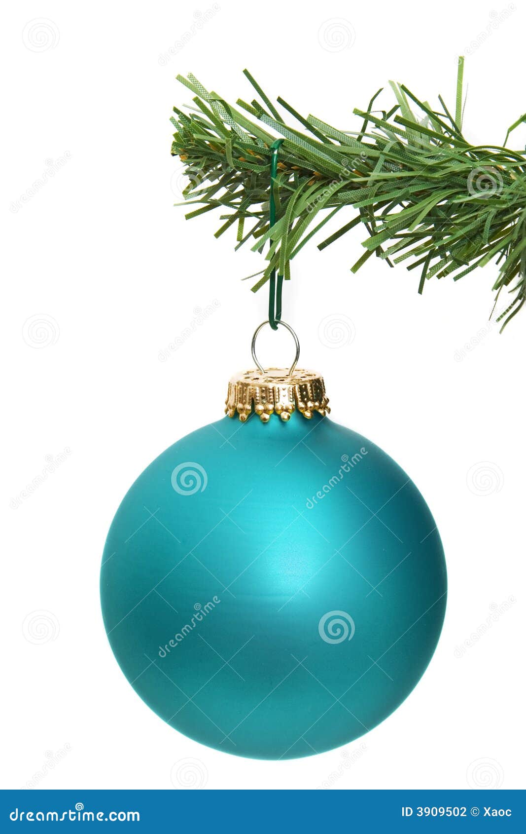 Blue ornament hanging stock photo. Image of beautiful 3909502