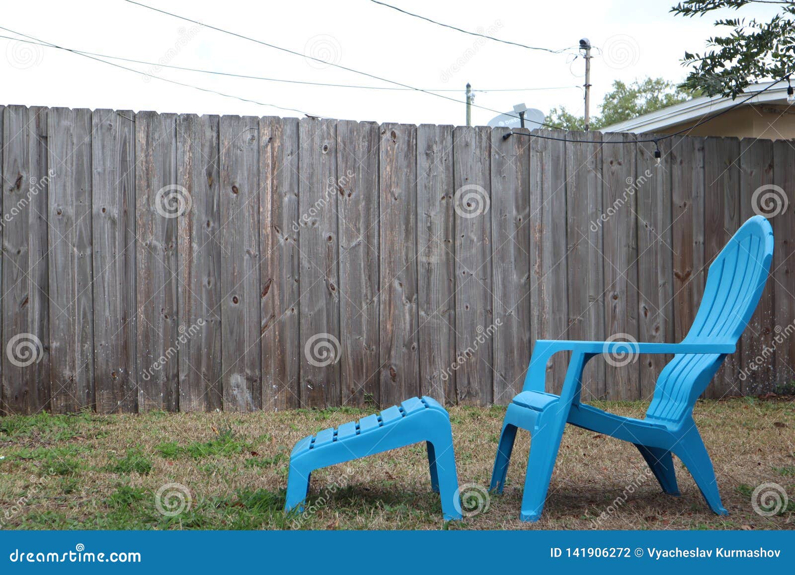 outdoor chair footrest