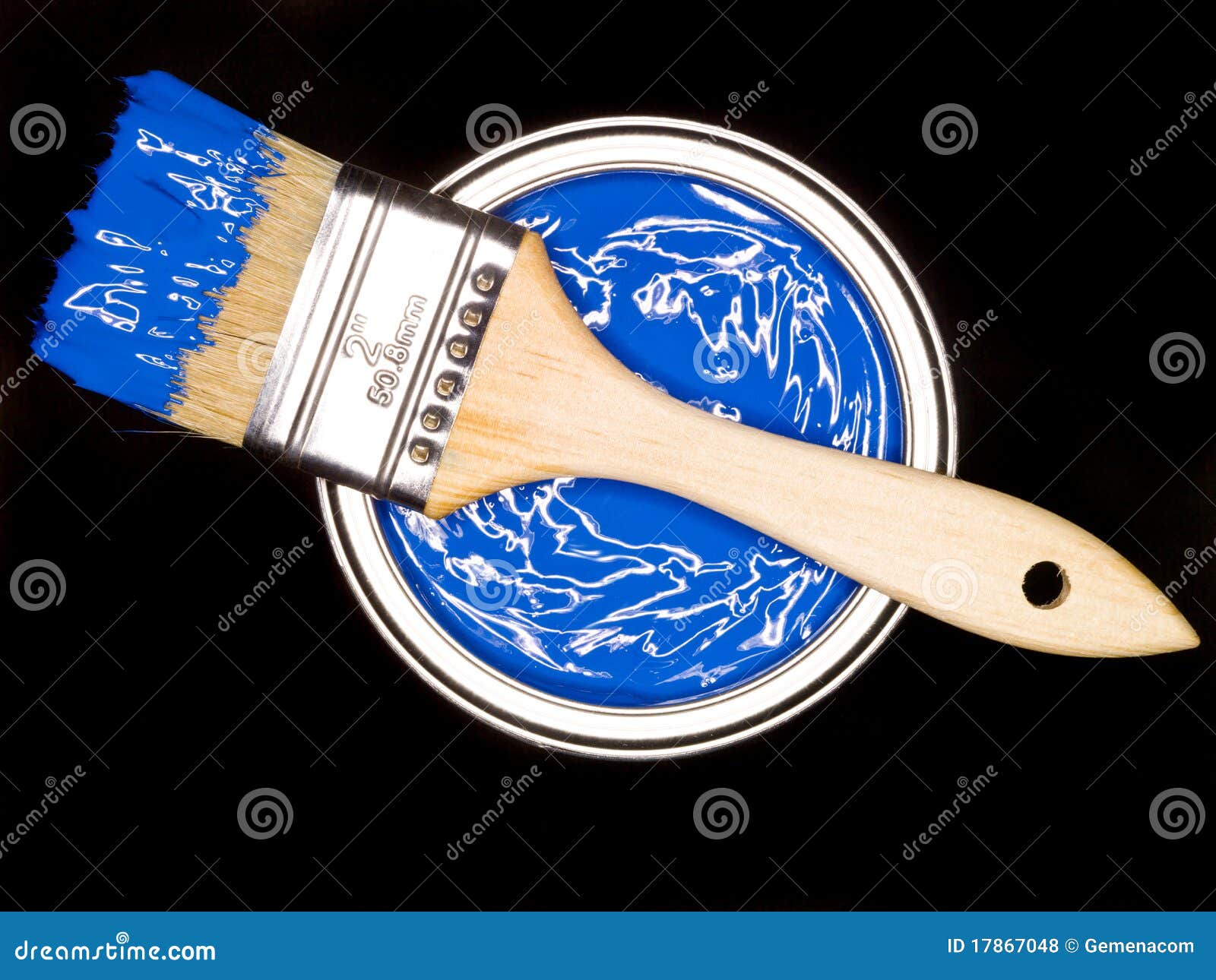 Blue Paint Can Front Large Group Empty Paint Cans Stock Photo by ©gemenacom  4679846