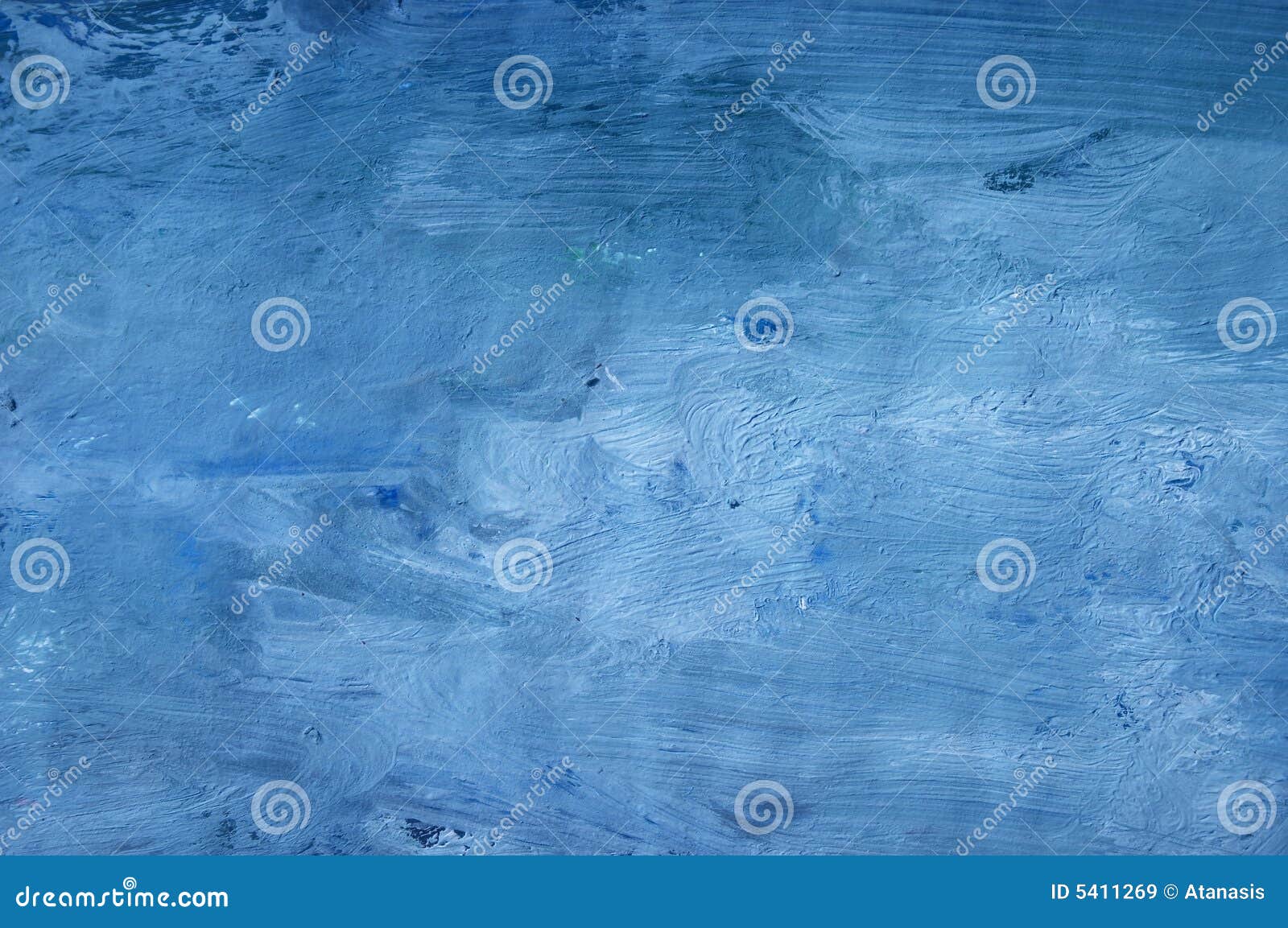 blue painted background