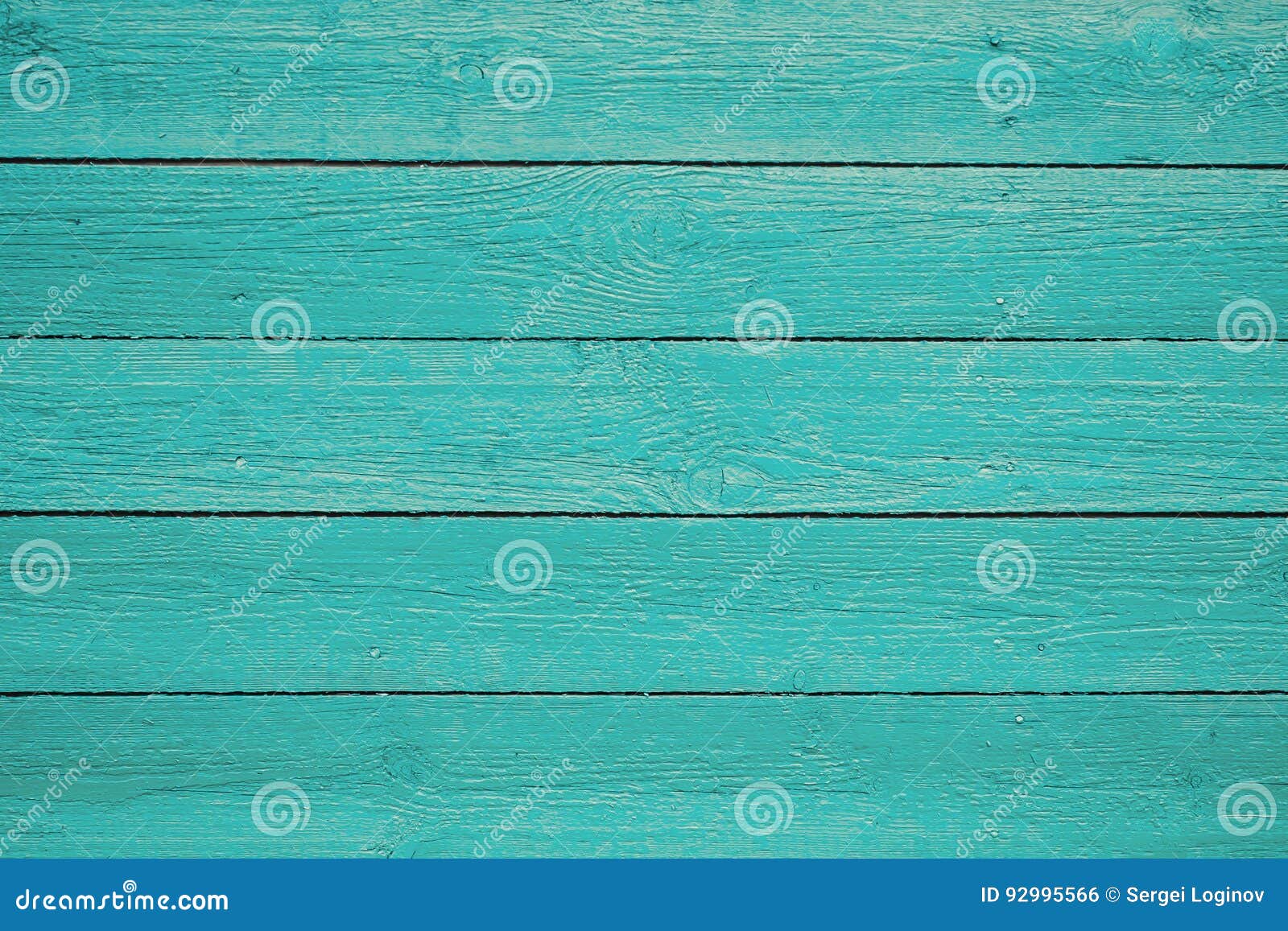 blue painted wooden planks background texture.