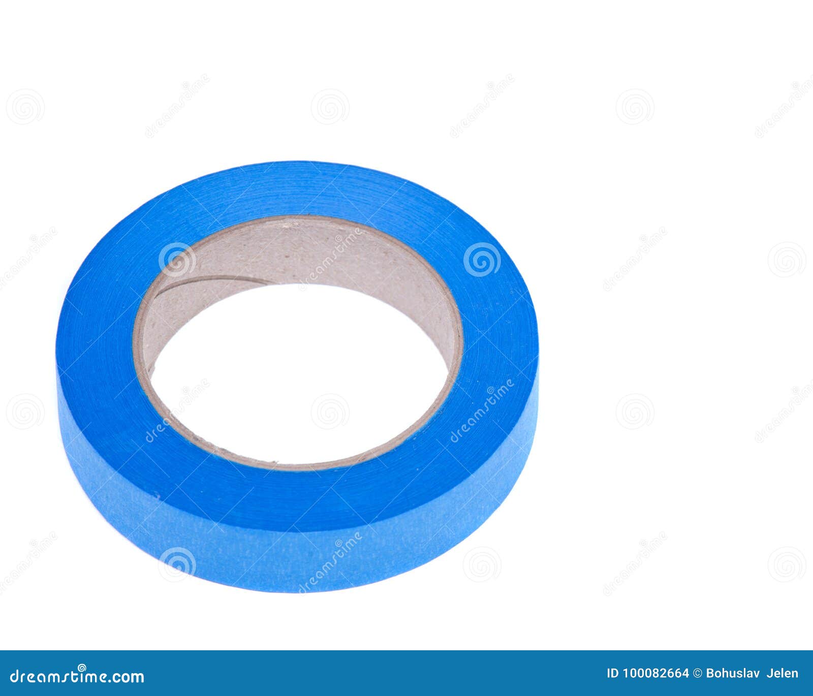 Blue Painter`s Tape for Multi Surfaces Stock Photo Image of paint