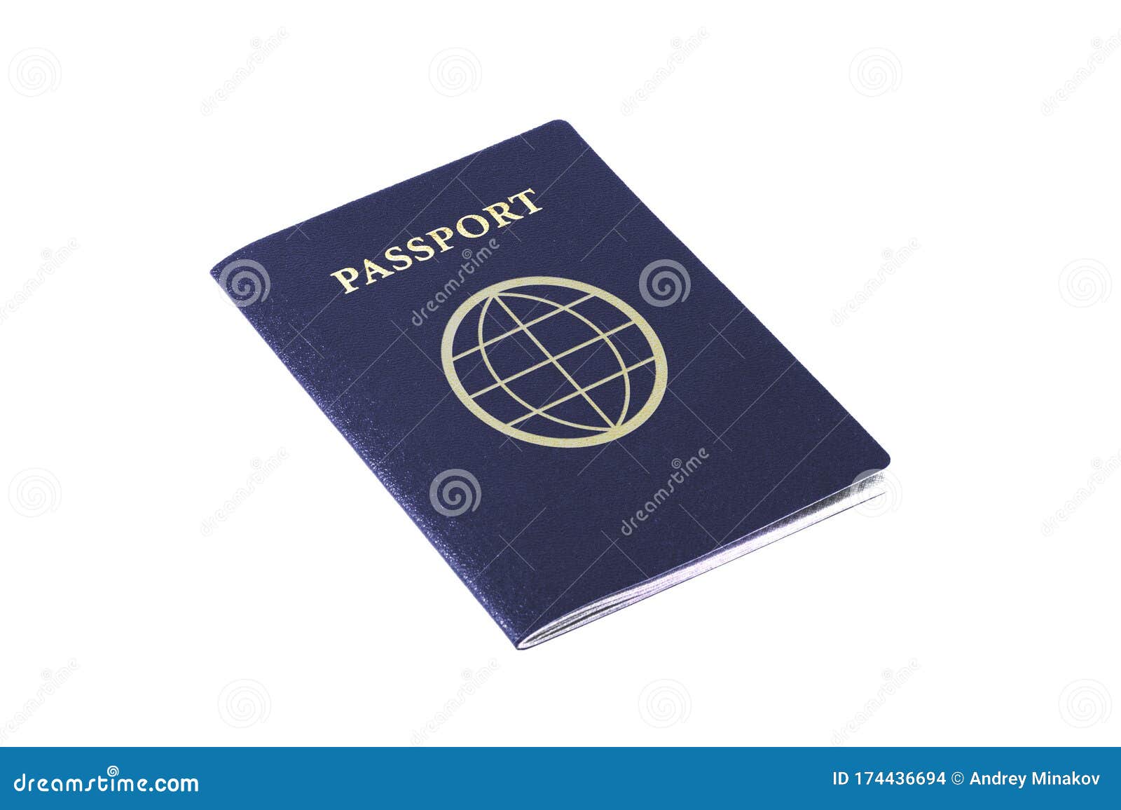 Blue Passport World Isolated Stock Photo Image of citizen, identity