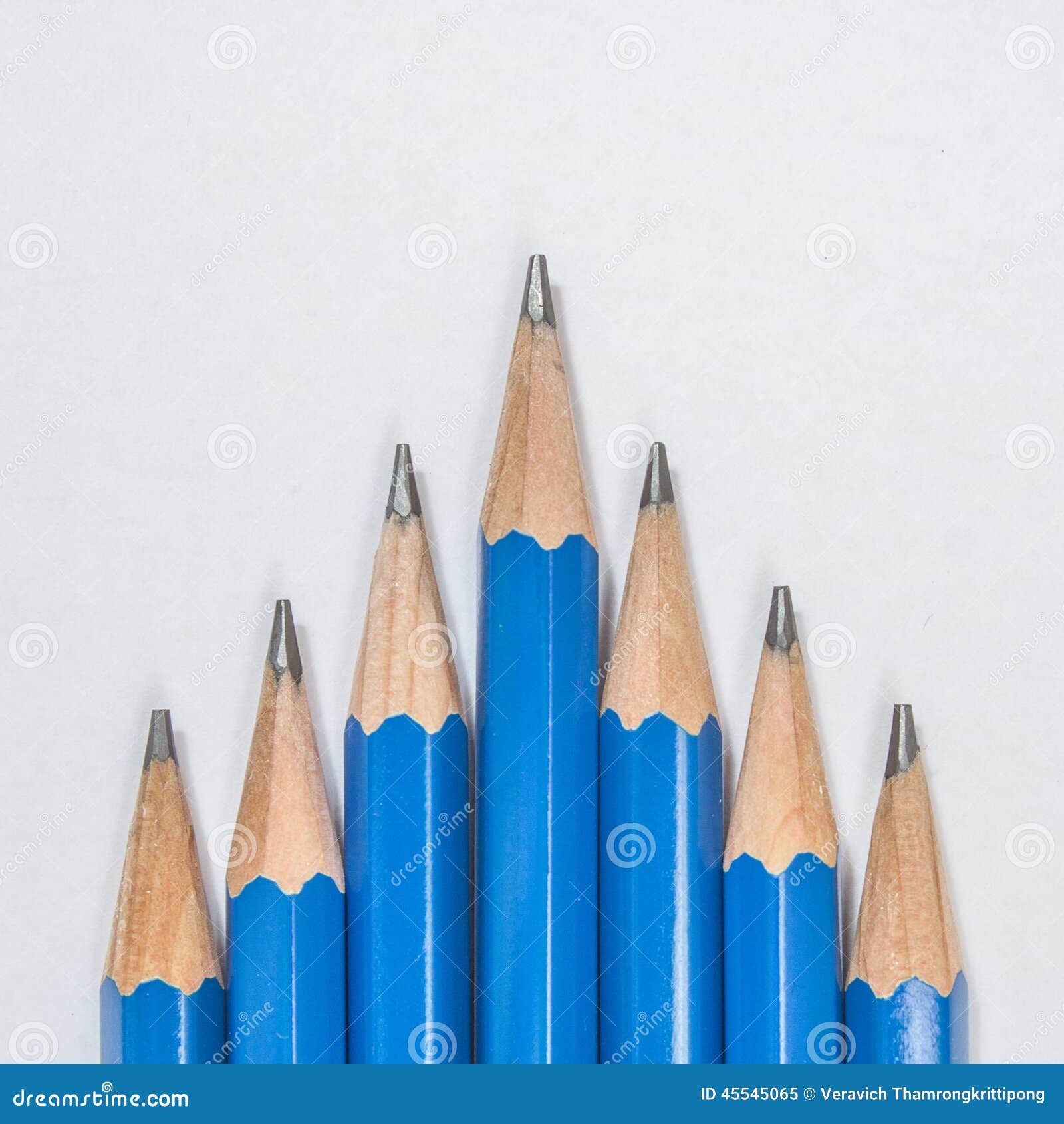 Blue pencil holder stock image. Image of pattern, difference 45545065