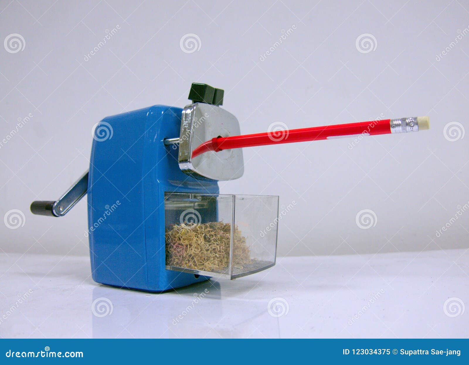 Pencil sharpener stock image. Image of education, sharpener 123034375