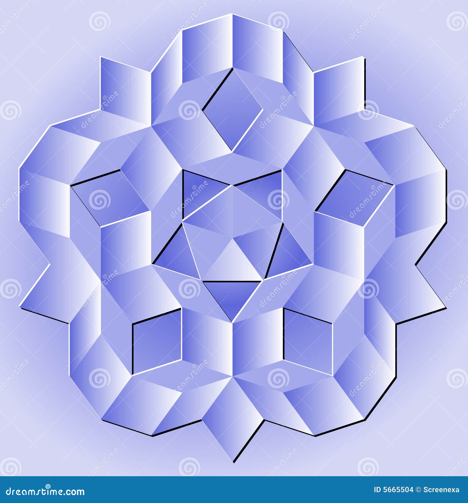 Penrose Triangle Penrose Tiling Tessellation Rhombus 