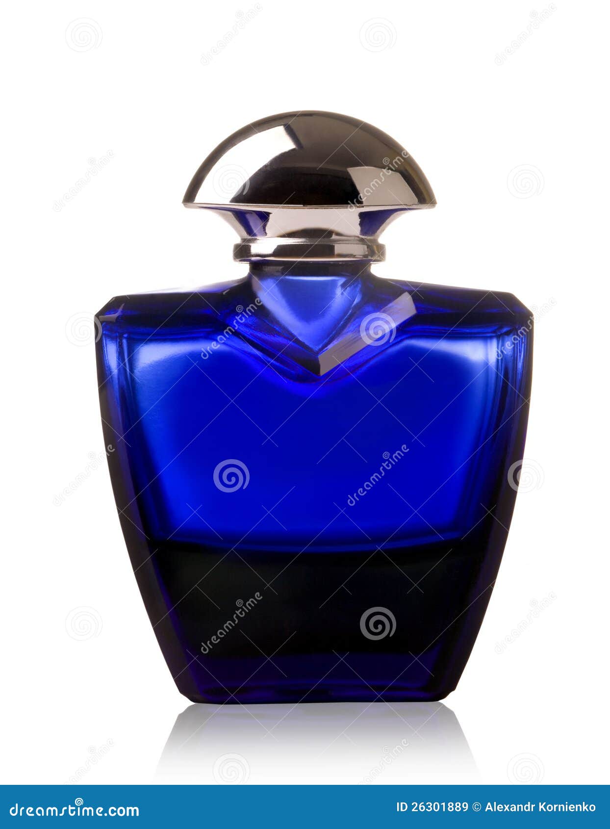 Blue perfume bottle stock image. Image of elegance, blue 26301889