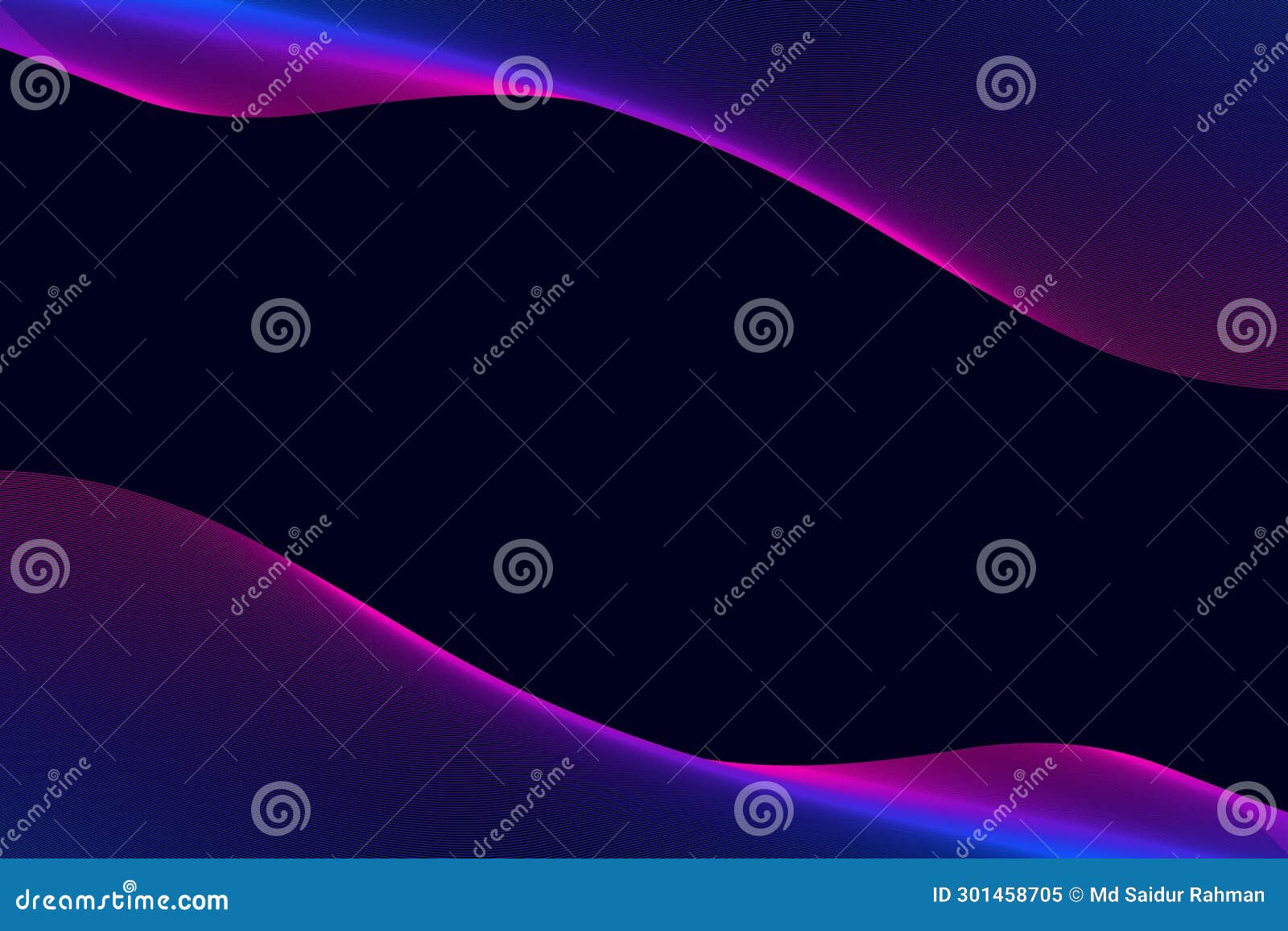 A Blue and Pink Background with a Wave Line Pattern Abstract Wallpaper
