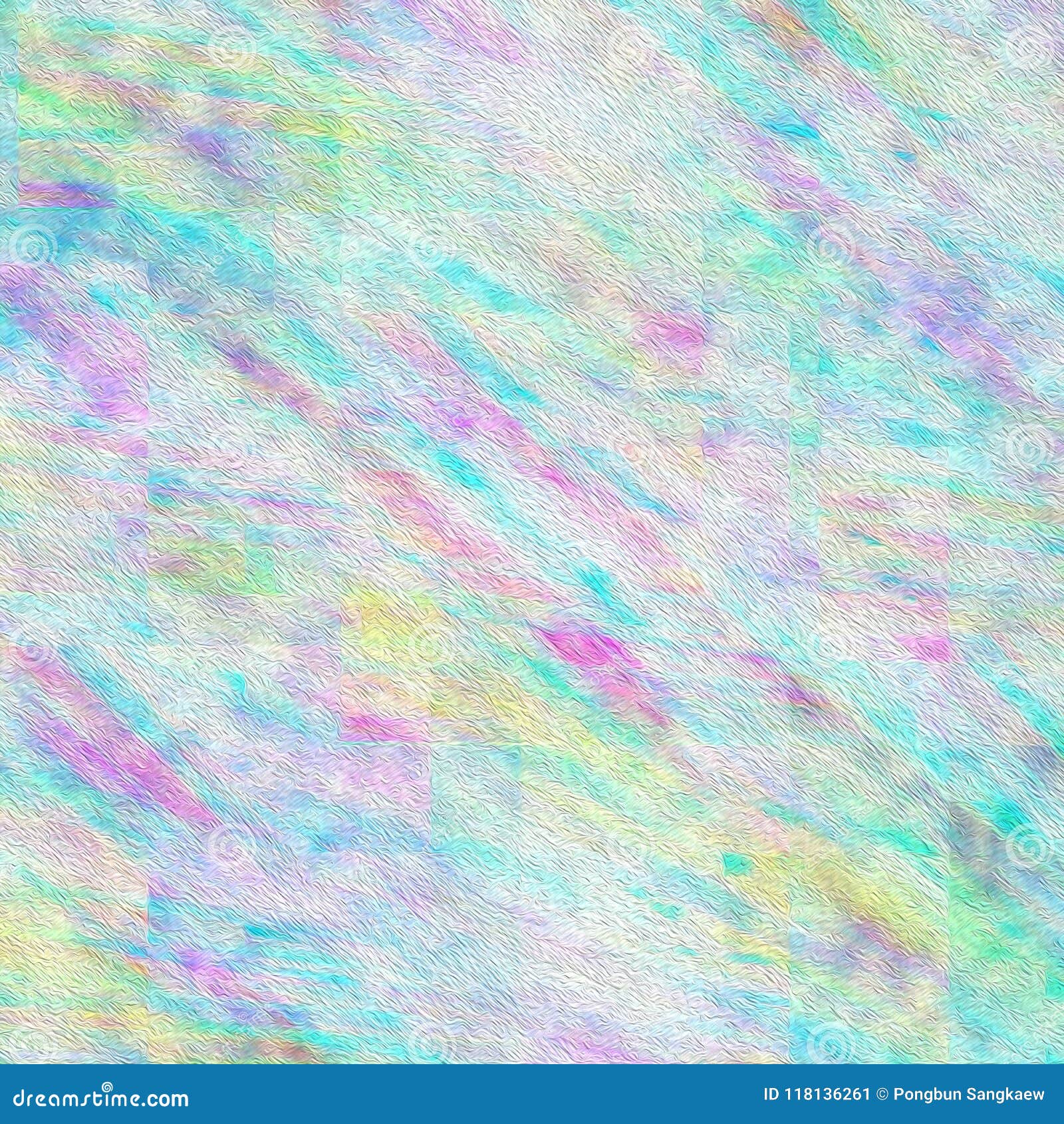 Blue And Pink Pastel Color Abstract Oil Paint Wallpaper Background