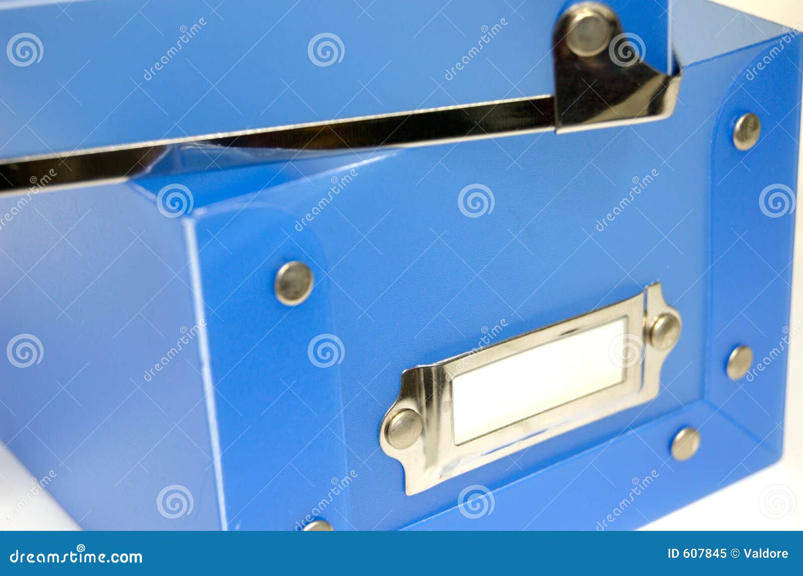 blue plastic box