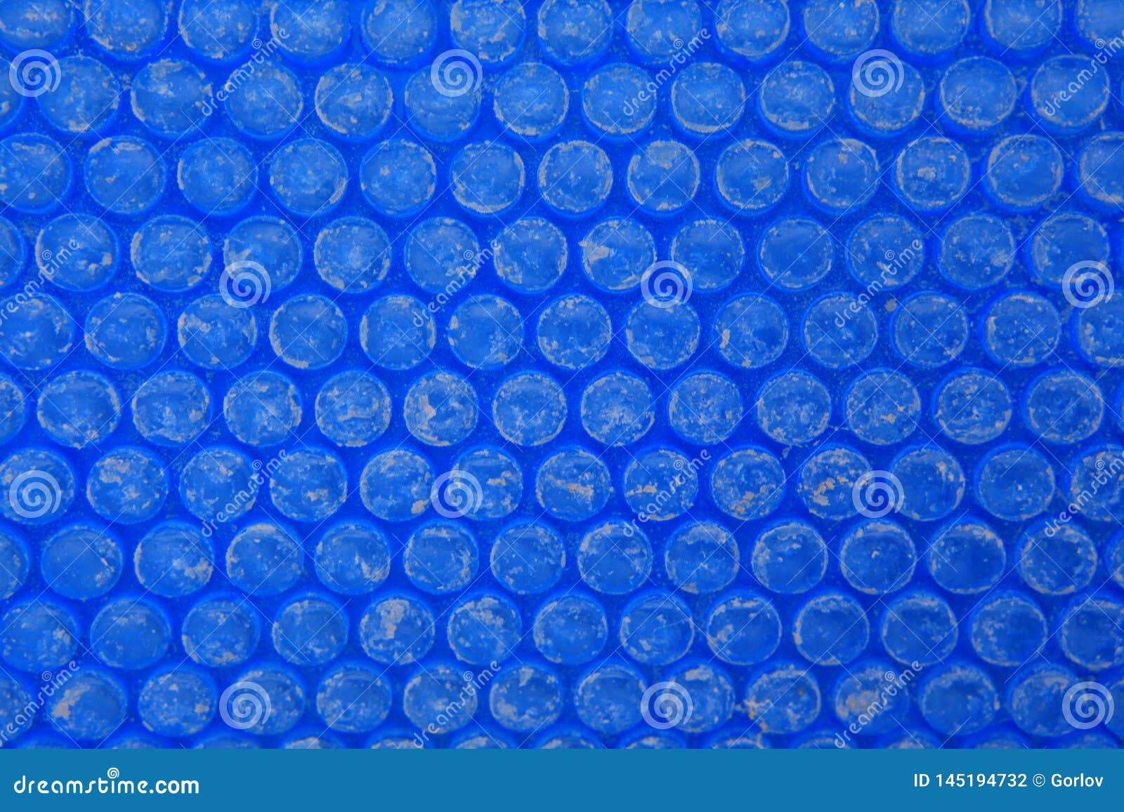 Blue Plastic Bubbles Background Stock Photo Image of closeup