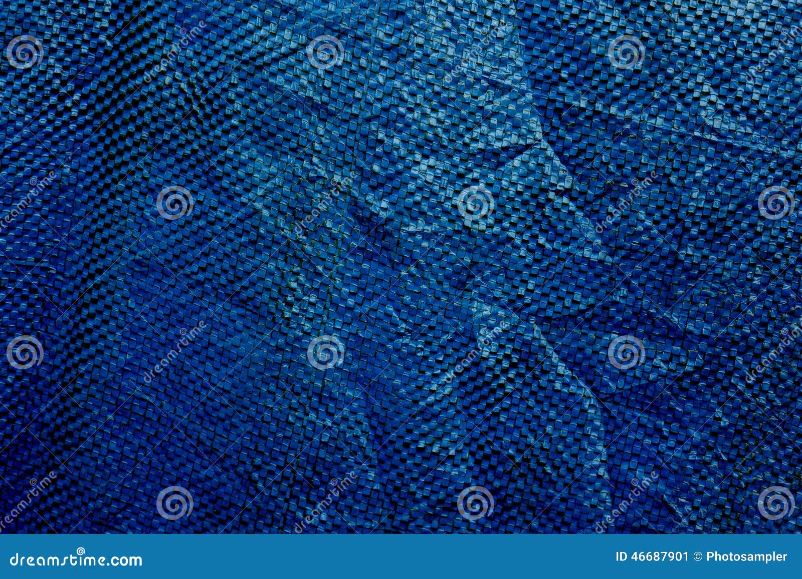 Blue plastic cloth texture stock image. Image of faded 46687901