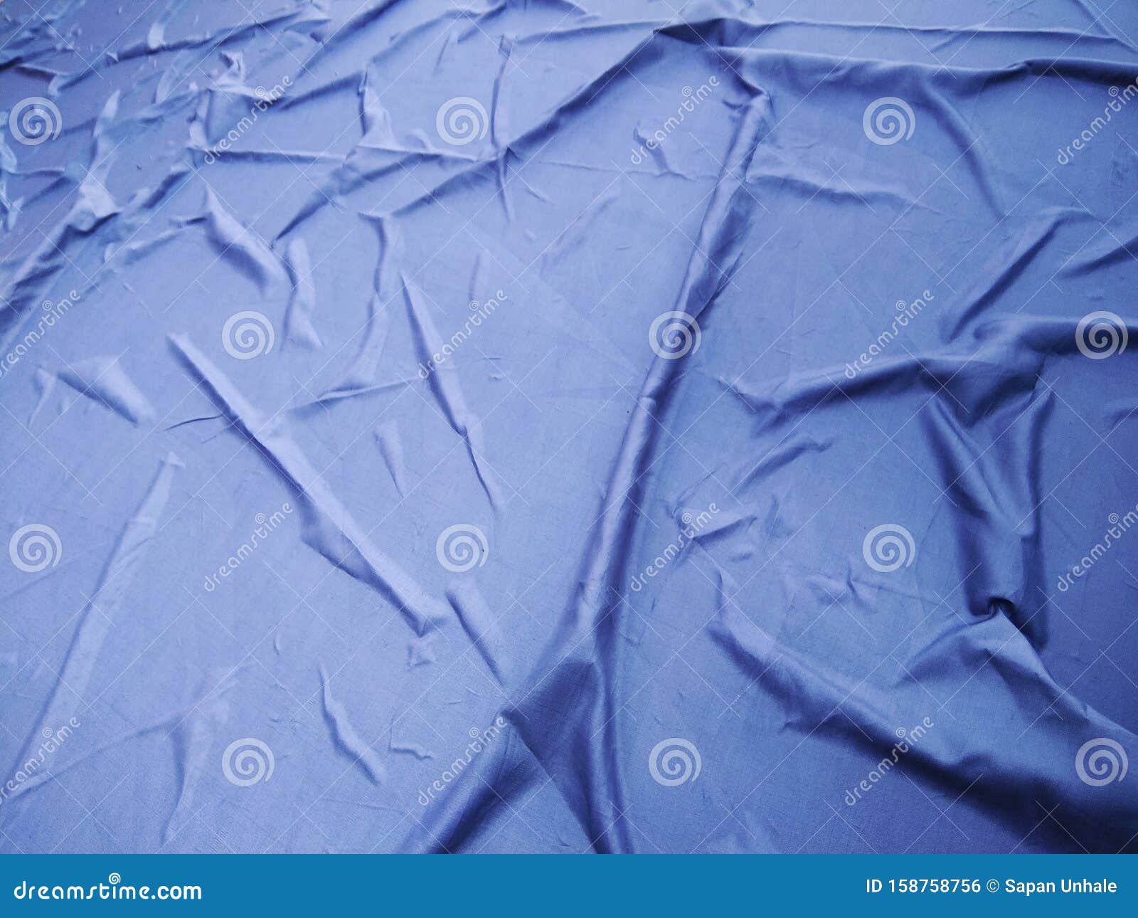 The Blue Plastic Sheet On The Car For Dust And Rain Protection Stock Photo Image Of Decorative Abstract 158758756