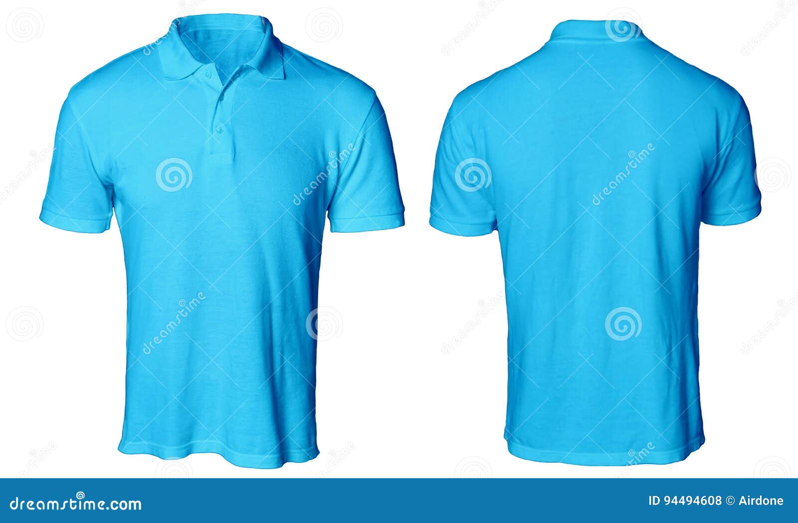 Blue Polo Shirt Mock up stock photo. Image of navy, collection - 94494608