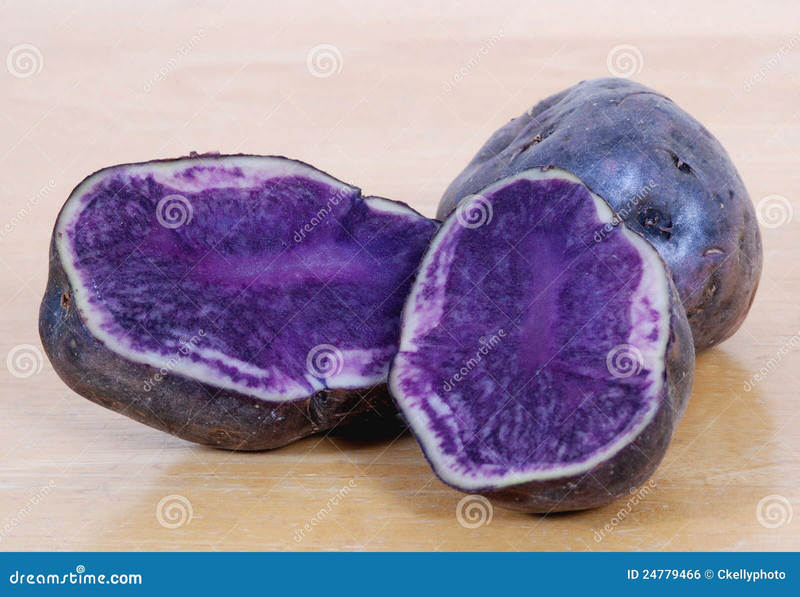 Blue Potatoes stock photo. Image of nutrition, ingredient 24779466