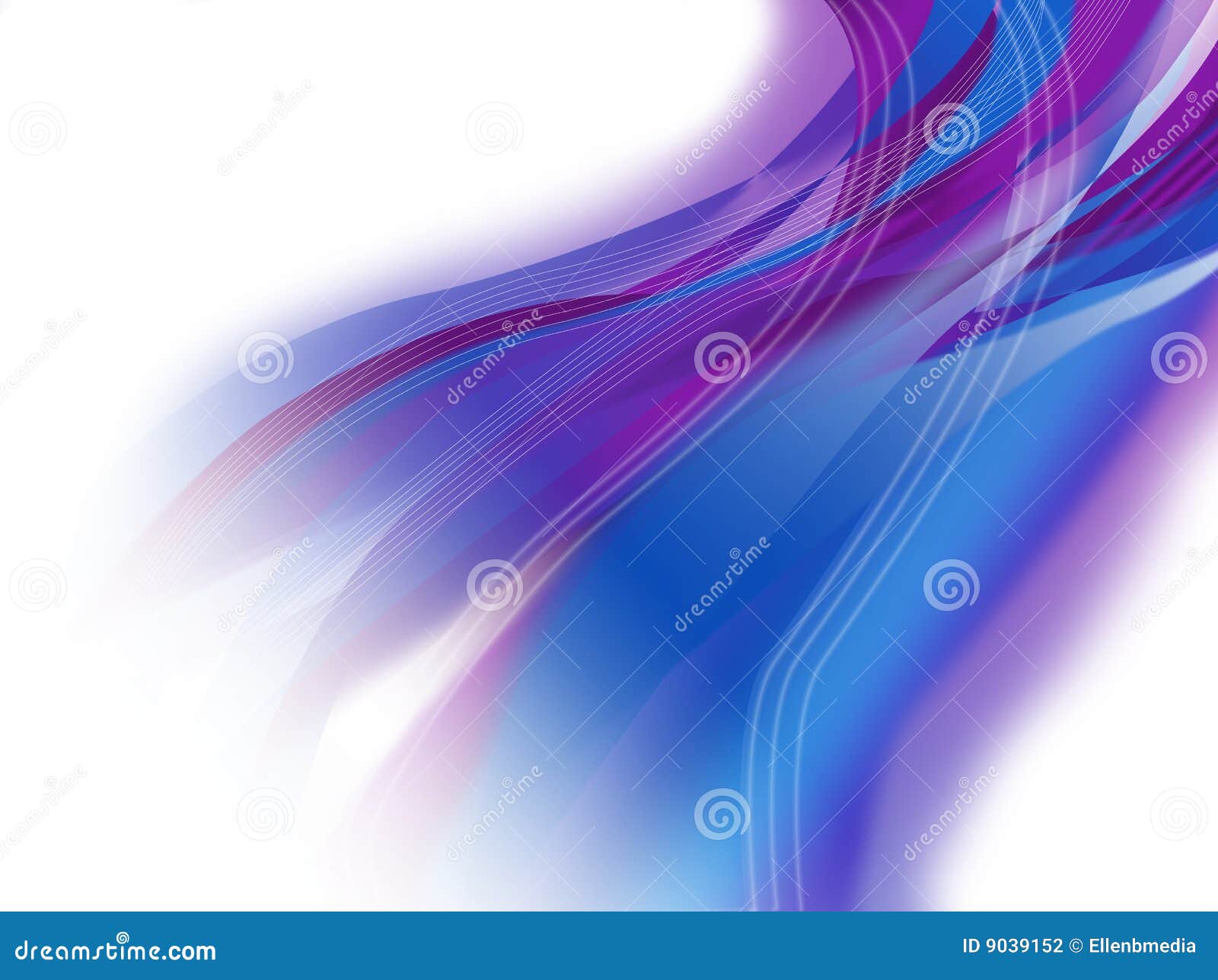 Blue & Purple Abstract Background Stock Illustration - Illustration of