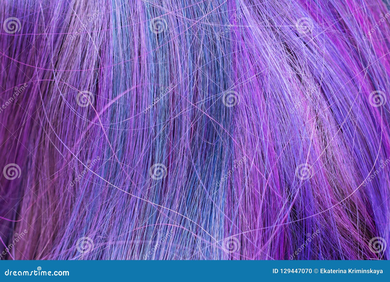 Blue and Purple Strips Hair Dye - wide 7