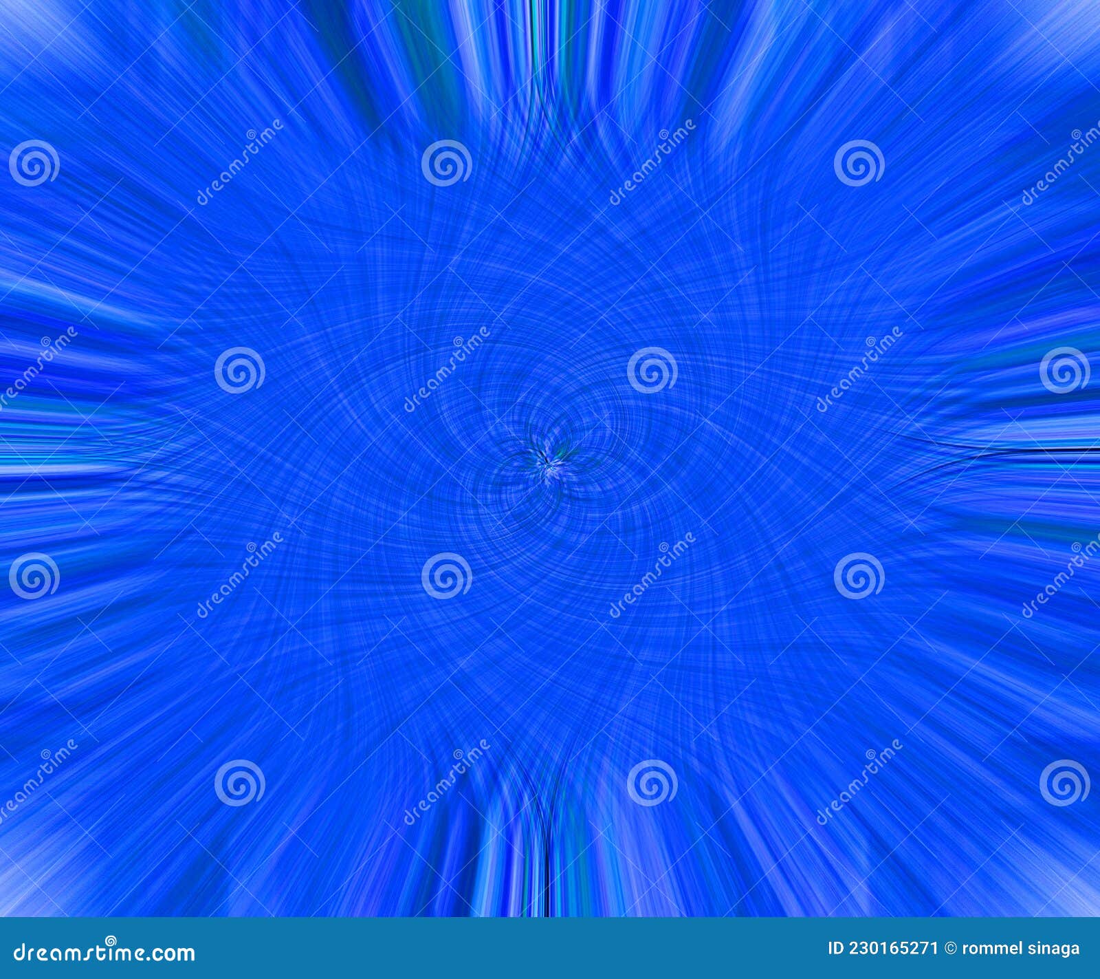 A Blue Radial Abstract Background Stock Illustration Illustration of