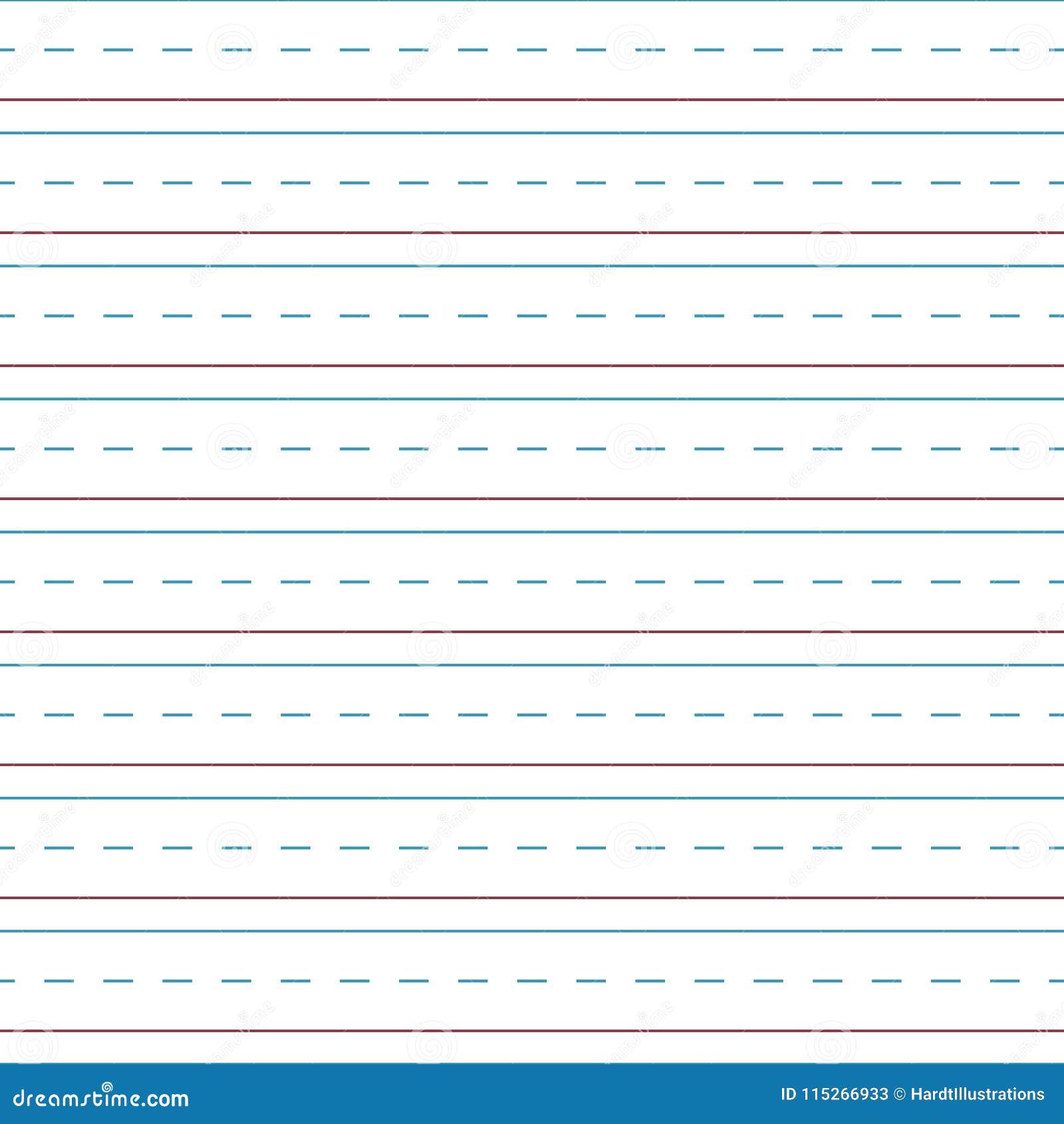 cursive handwriting tablet paper seamless pattern