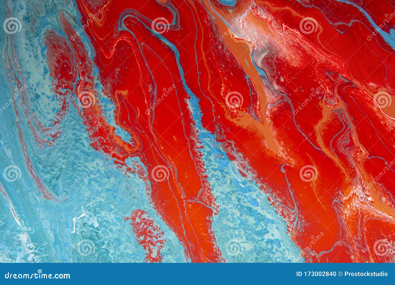Blue and Red Pattern Swirl for Background, Wallpapers Stock Photo