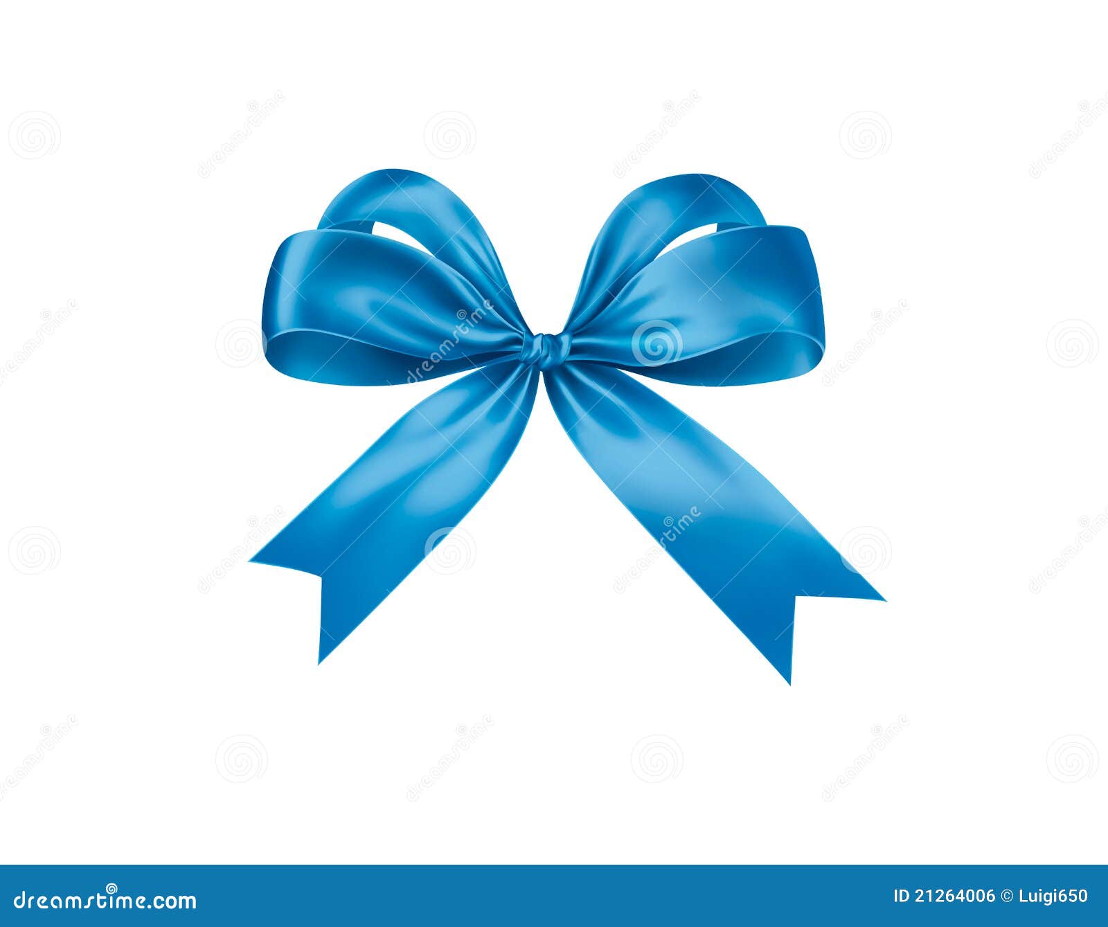 Blue ribbon stock illustration. Illustration of ribbon 21264006