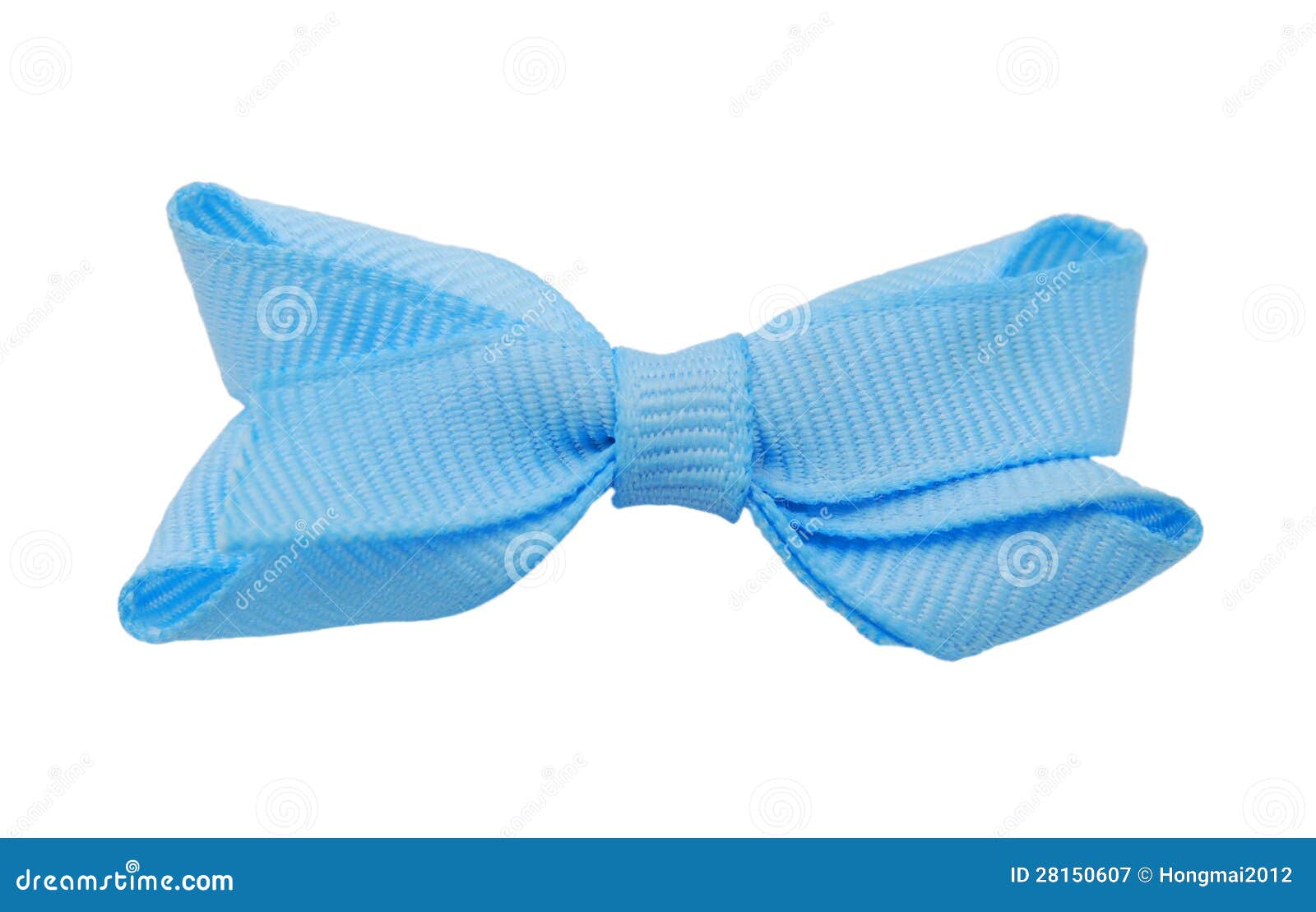 Blue ribbon bow tie stock image. Image of band, fashion 28150607