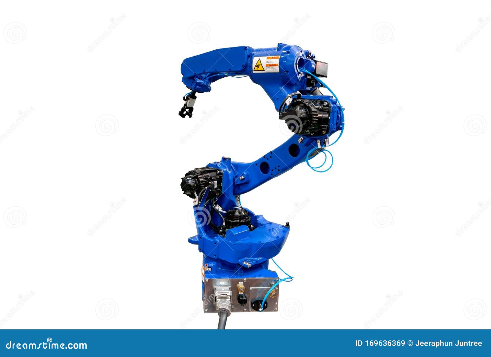 Robotic Arm Machine, Industry 4.0 Robot Concept .The Robot ...