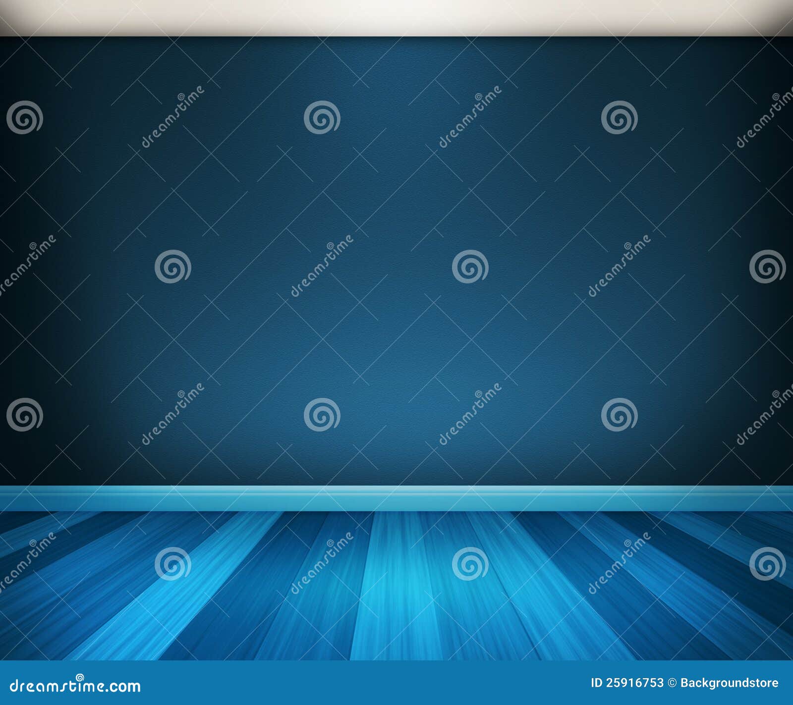 Blue Room Background stock illustration. Illustration of home 25916753