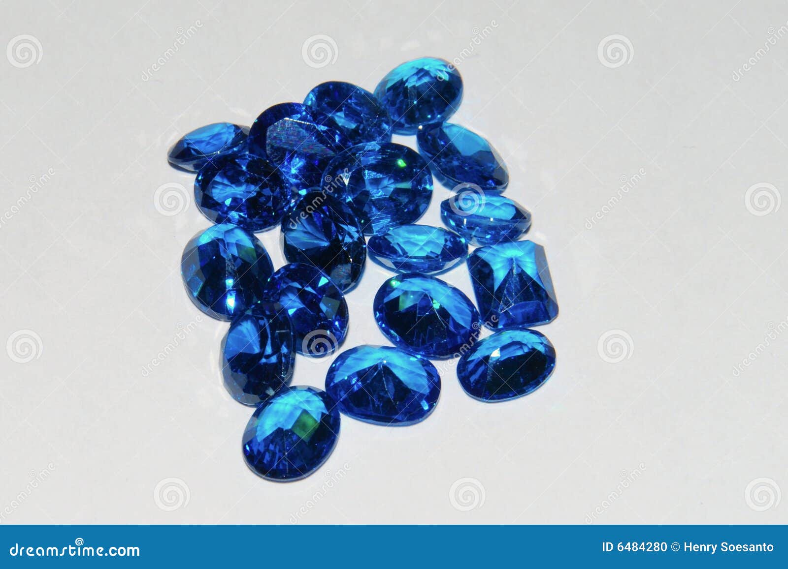 Blue Sapphire Loose Gemstone Stock Photo Image of sapphire, expensive