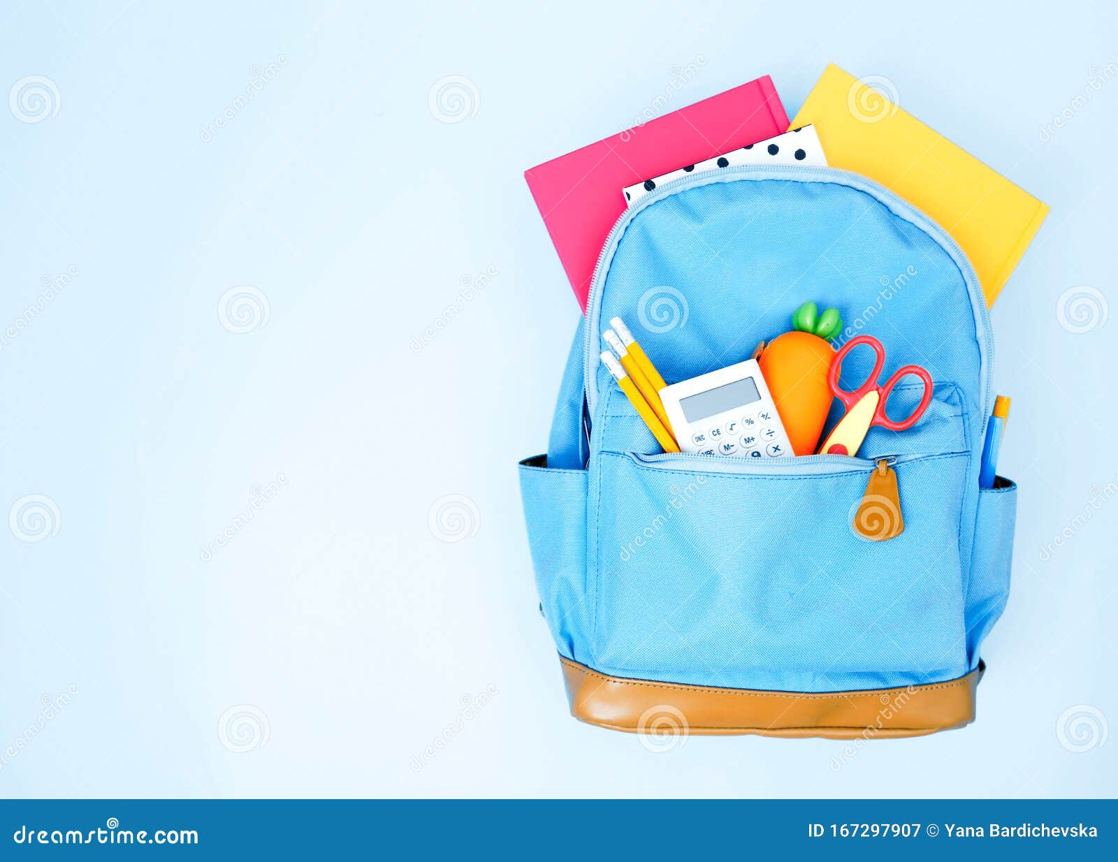 blue bag school
