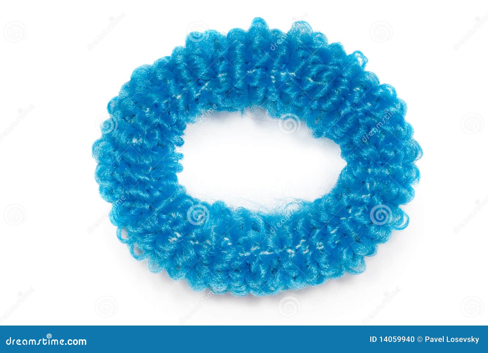 blue velvet hair scrunchies