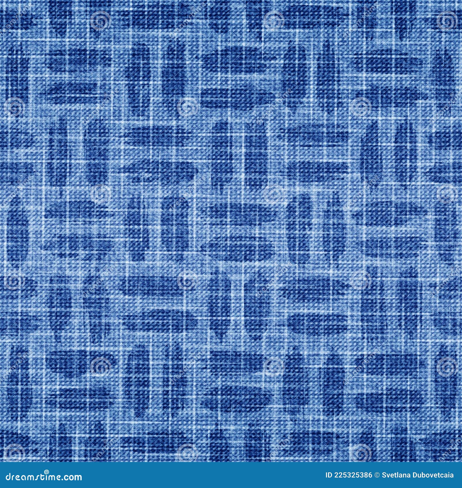 blue seamless pattern. denim texture. indigo distress fabric background. repeated modern woven. abstract degrade patterns. repeati